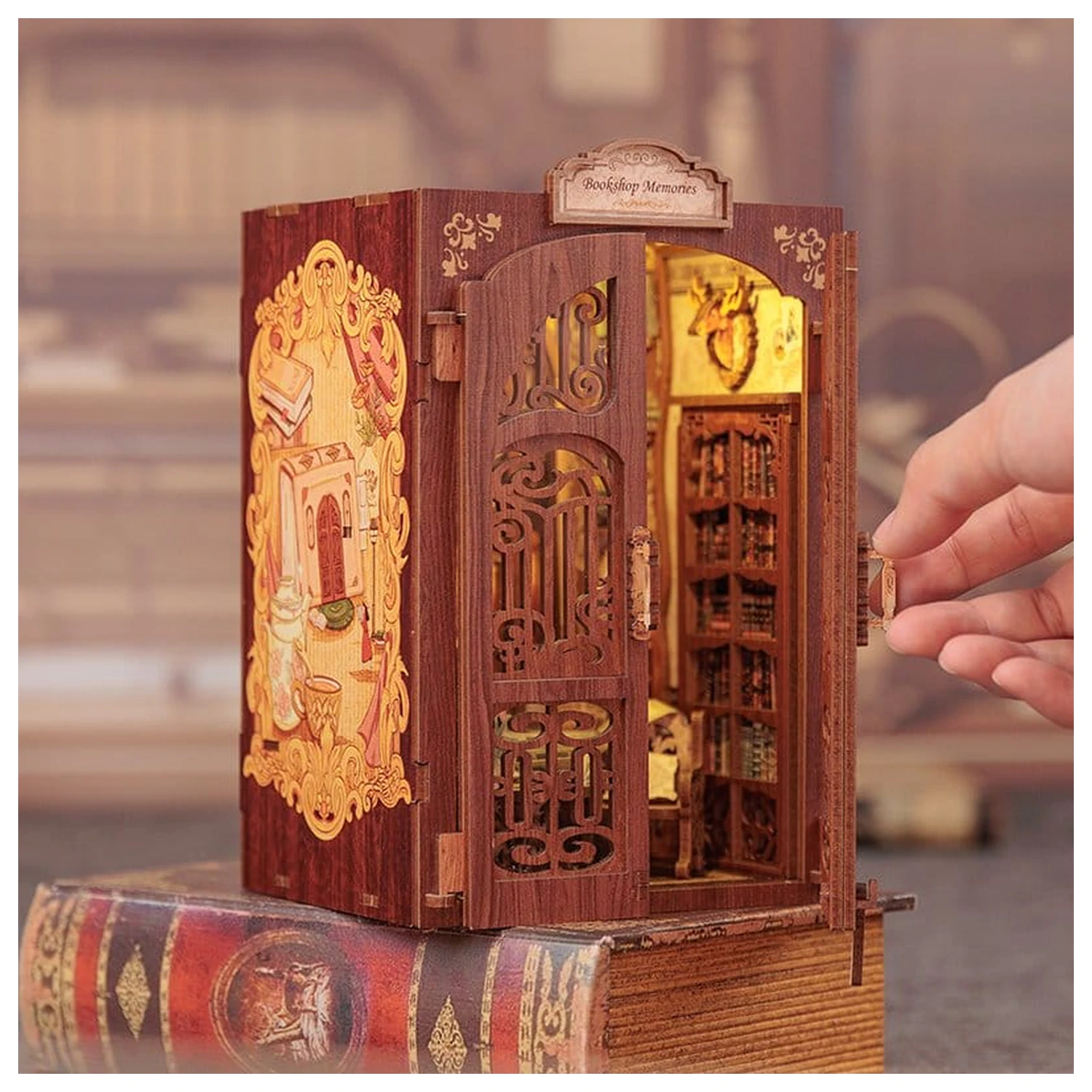 Book Nook Kníhkupectvo Spomienky 17 x 10 cm produktová fotografia