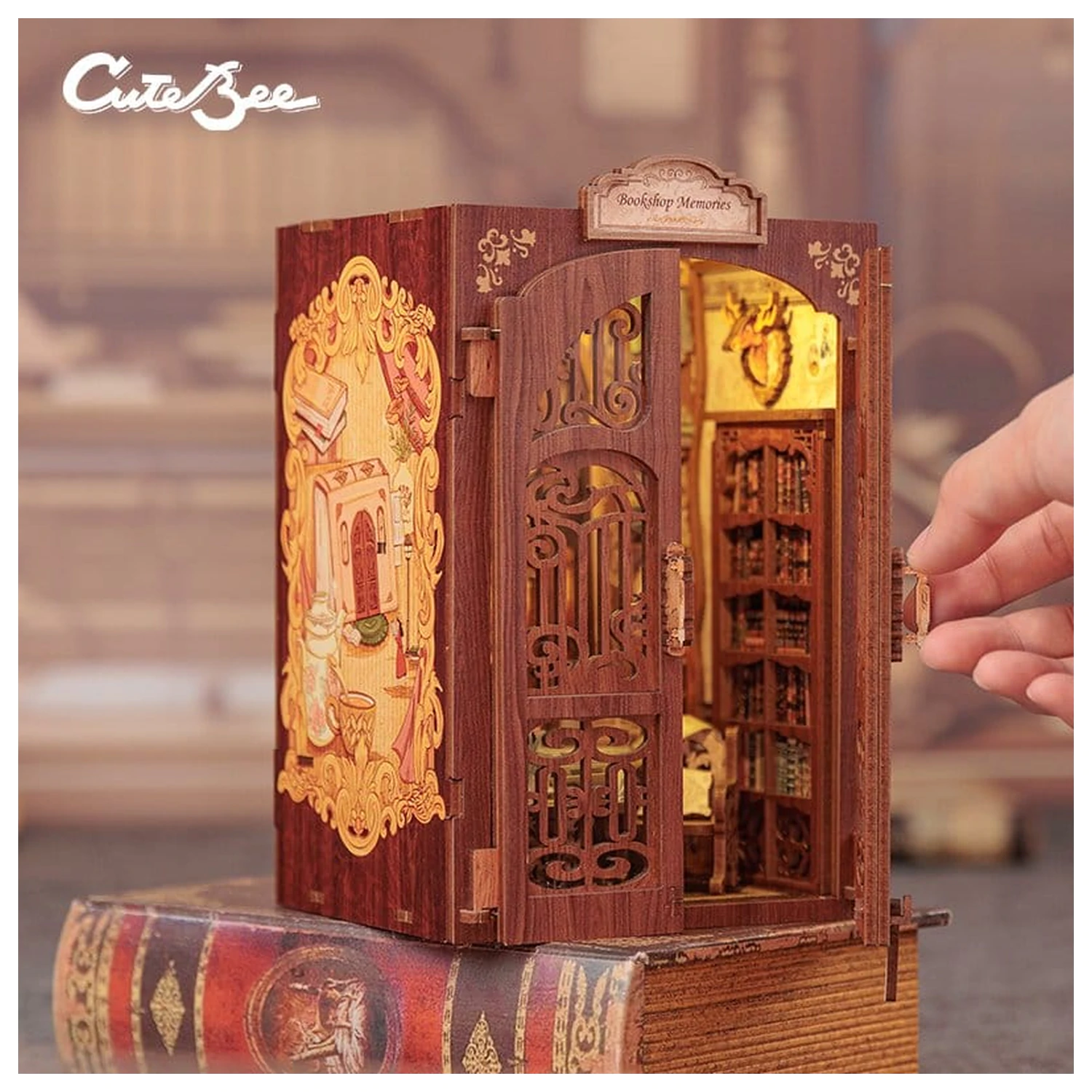 Book Nook Kníhkupectvo Spomienky 17 x 10 cm produktová fotografia