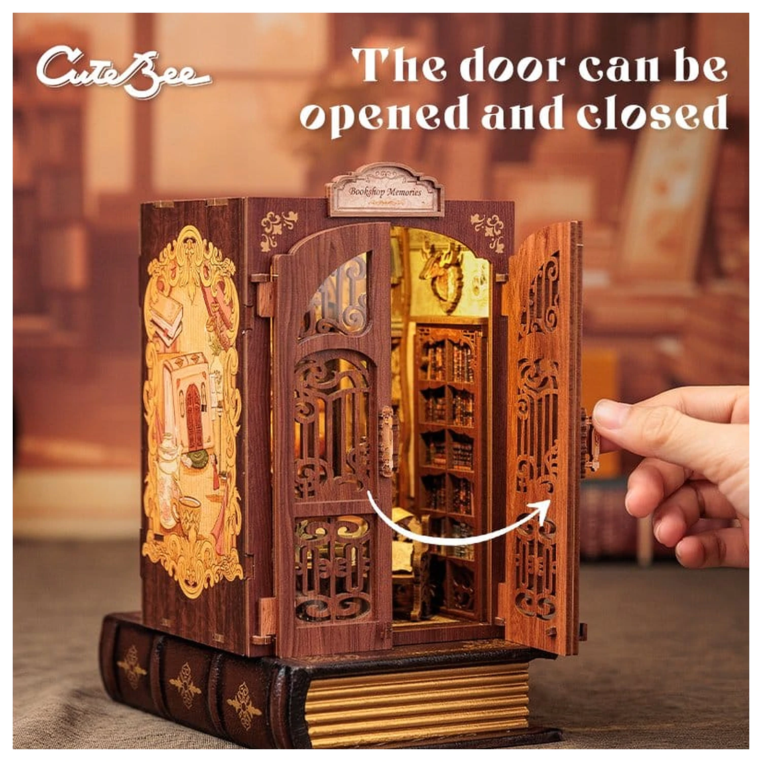 Book Nook Kníhkupectvo Spomienky 17 x 10 cm produktová fotografia