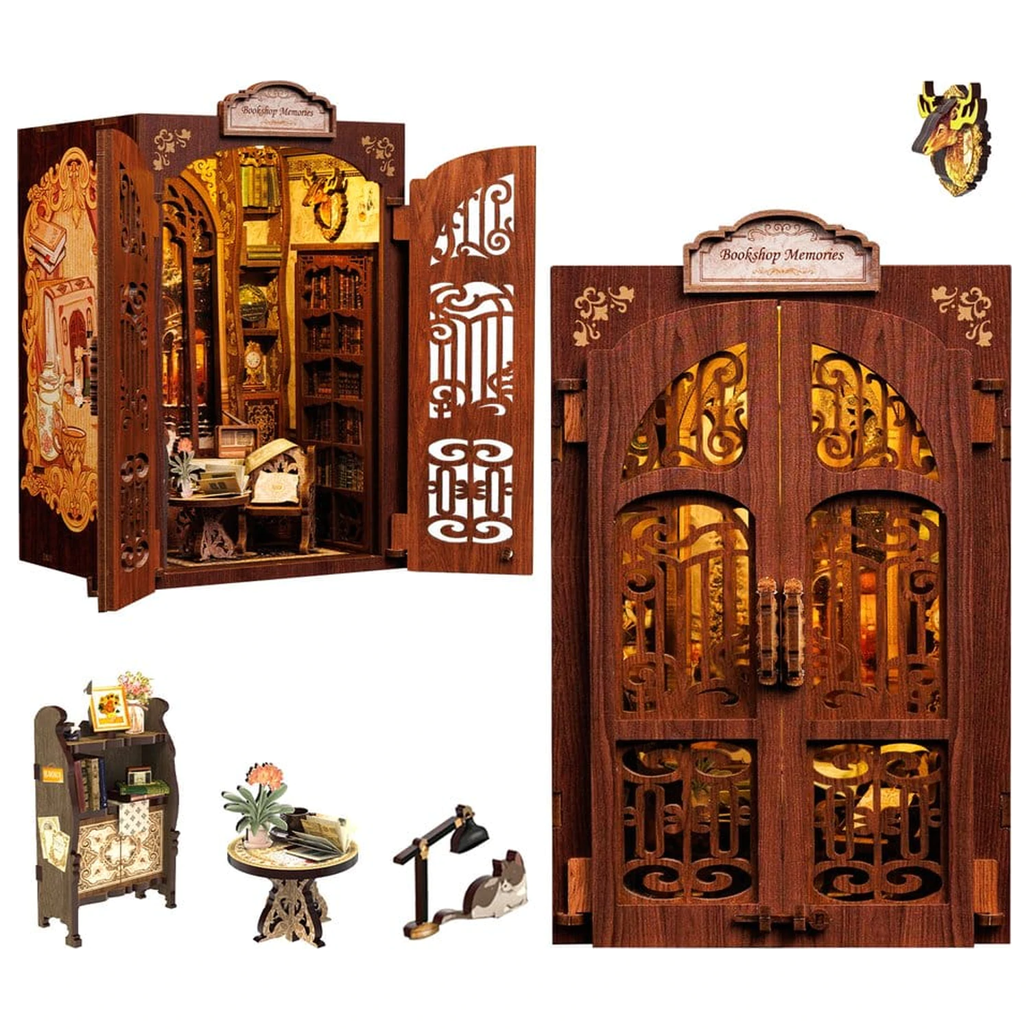 Book Nook Kníhkupectvo Spomienky 17 x 10 cm produktová fotografia