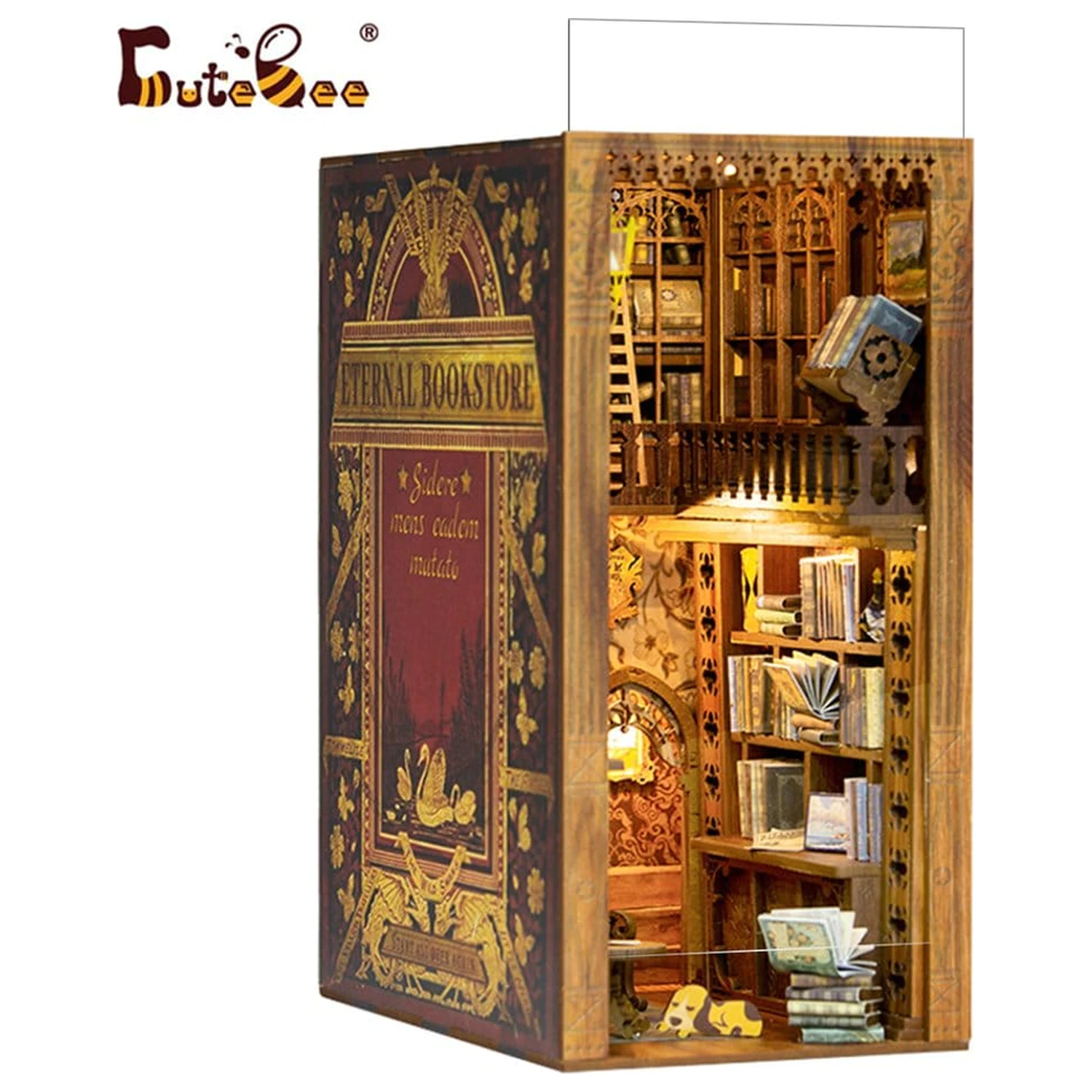 Book Nook Eternal Bookstore 23 x 11 cm produktová fotografia