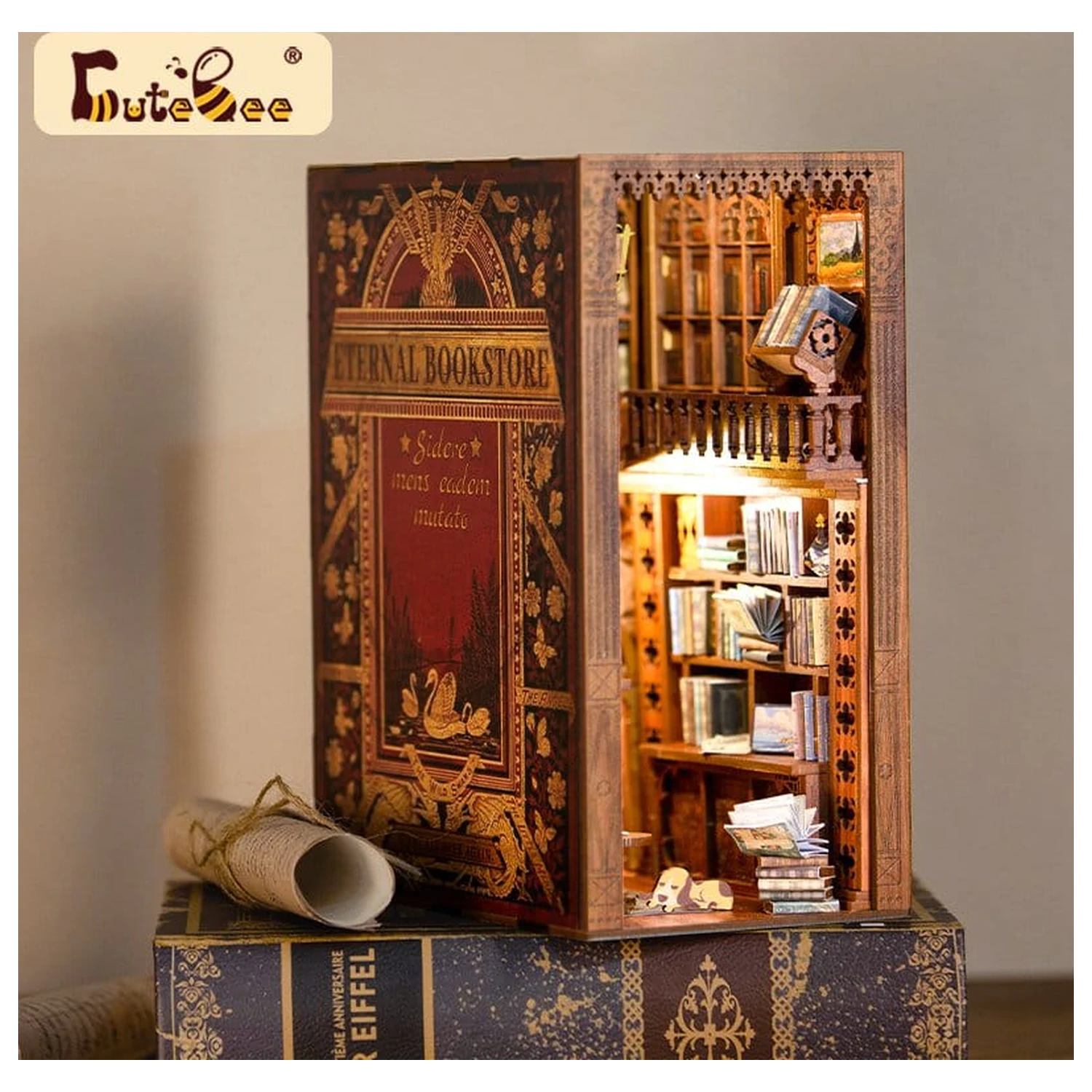 Book Nook Eternal Bookstore 23 x 11 cm produktová fotografia