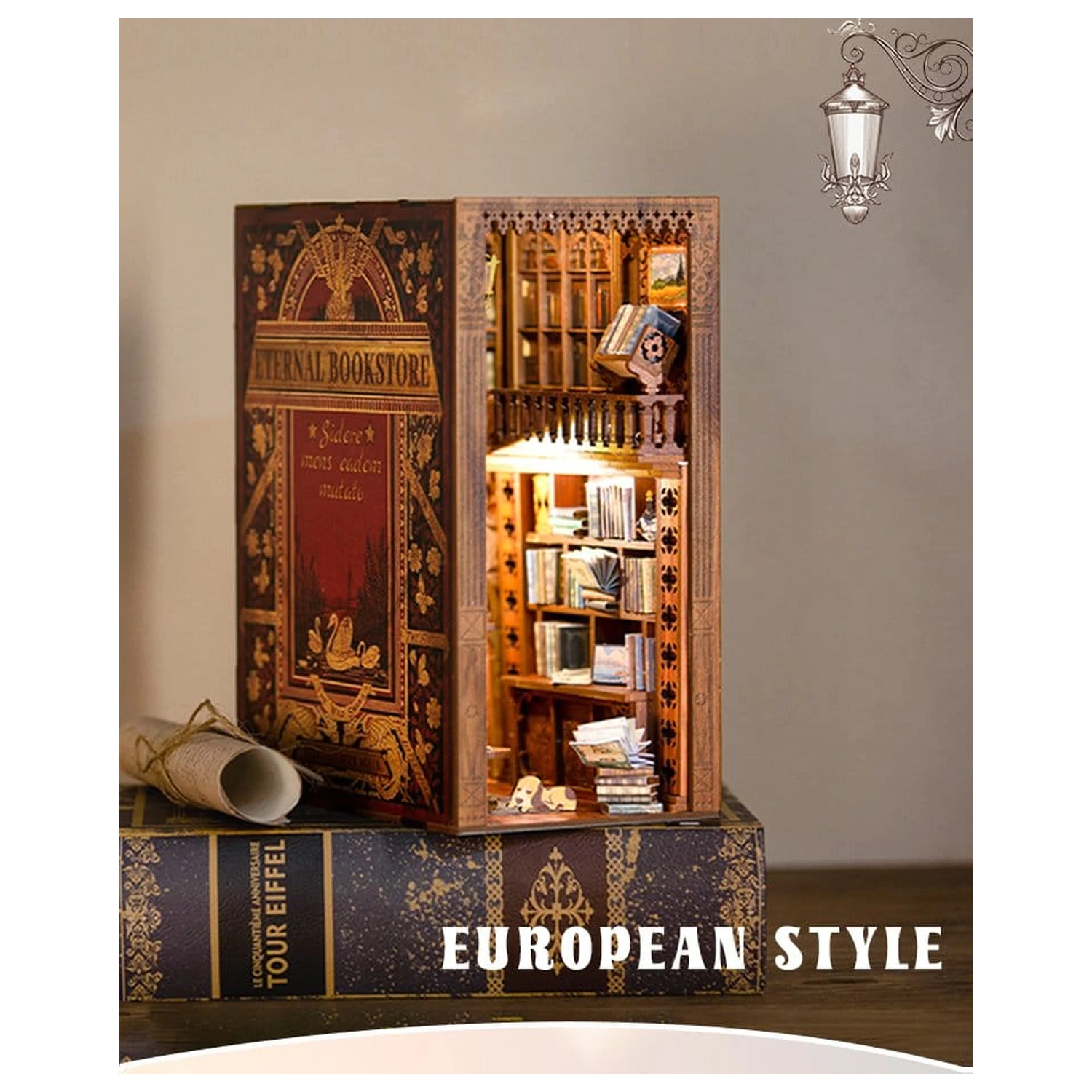 Book Nook Eternal Bookstore 23 x 11 cm produktová fotografia