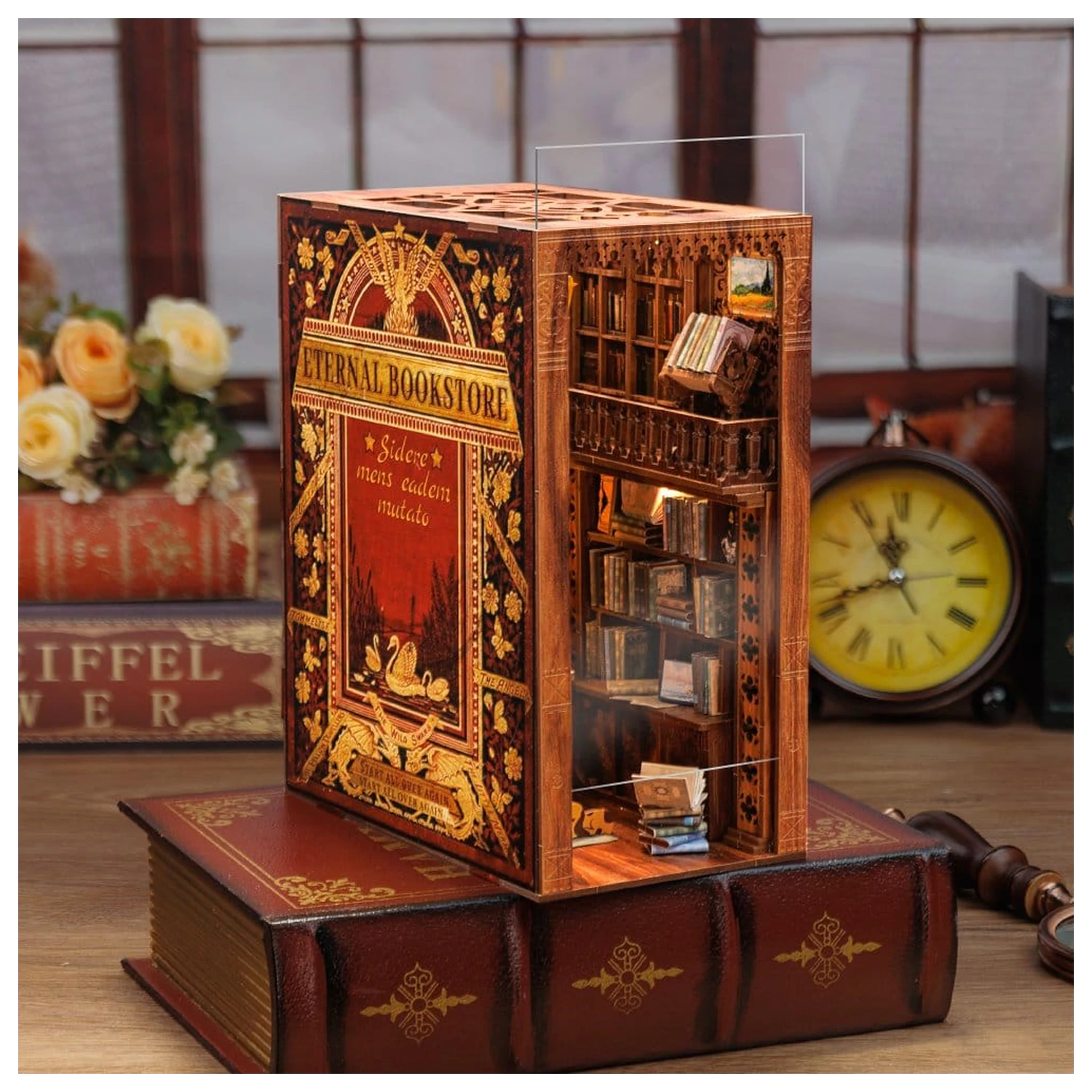 Book Nook Eternal Bookstore 23 x 11 cm produktová fotografia