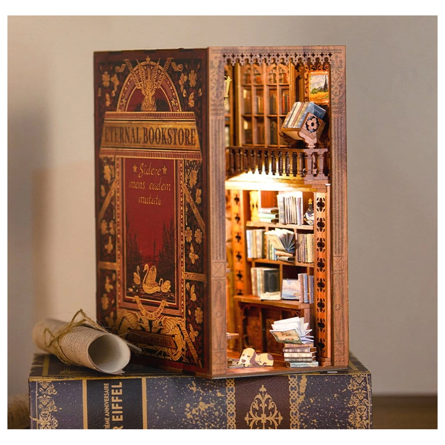 Book Nook Eternal Bookstore 23 x 11 cm produktová fotografia