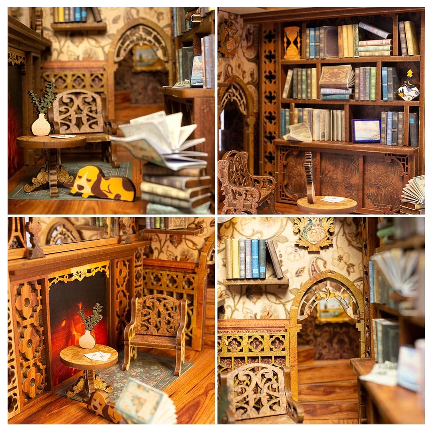 Book Nook Eternal Bookstore 23 x 11 cm produktová fotografia