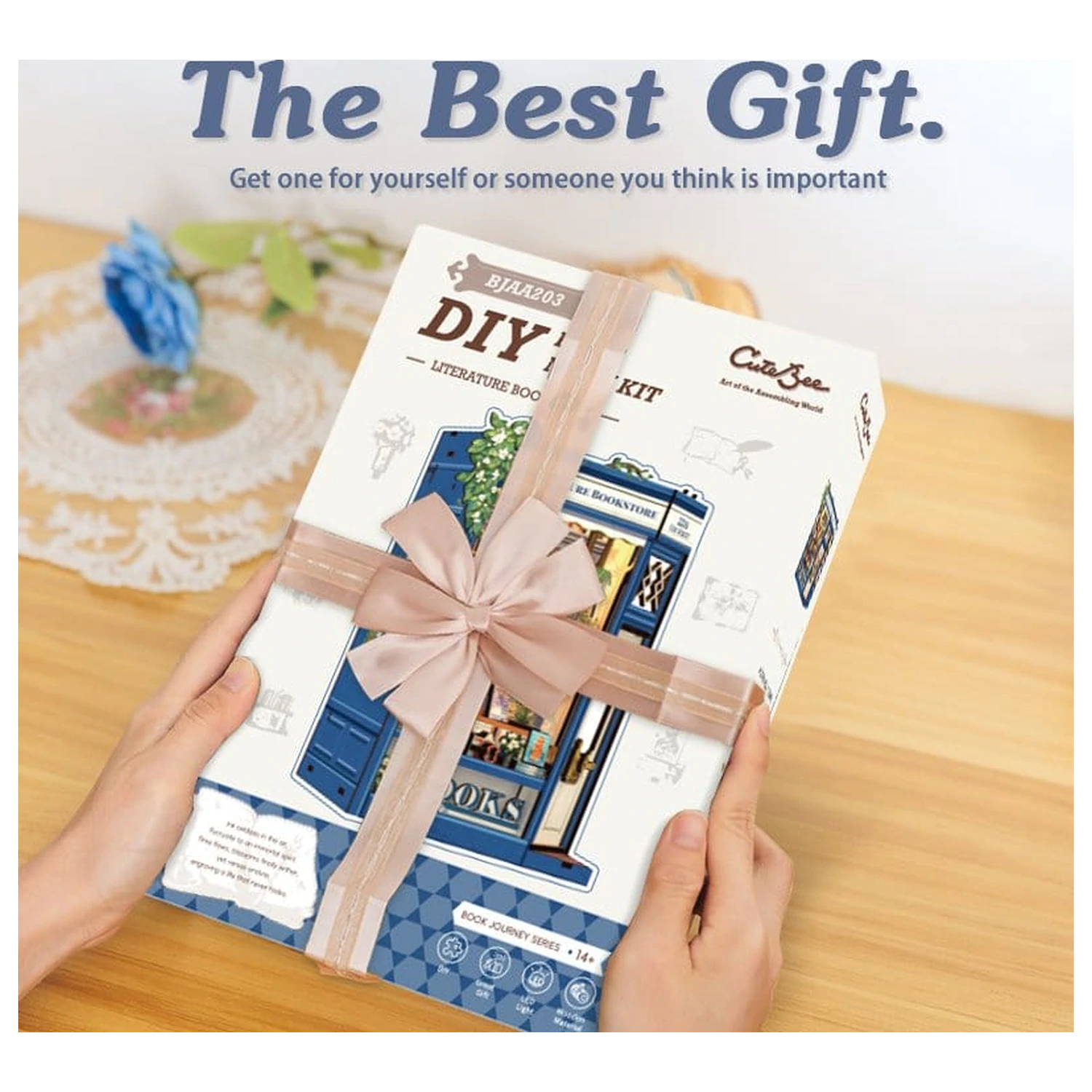 Book Nook Kníhkupectvo literatúry 17 x 12 cm produktová fotografia