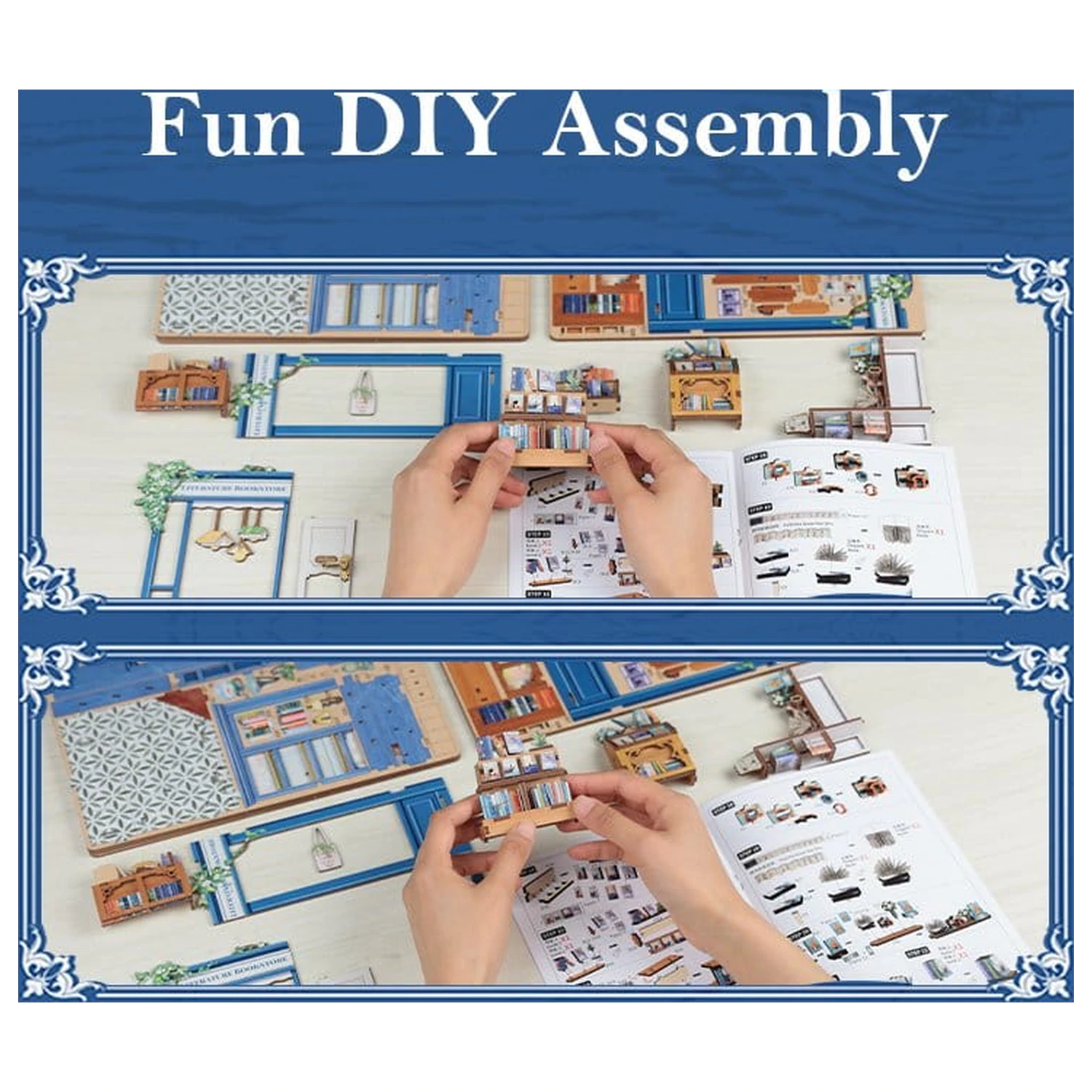 Book Nook Kníhkupectvo literatúry 17 x 12 cm produktová fotografia