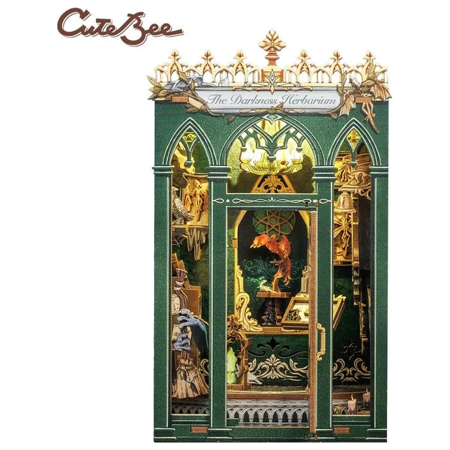 Book Nook The Darkness Herbarium 17 x 12 cm produktová fotografia