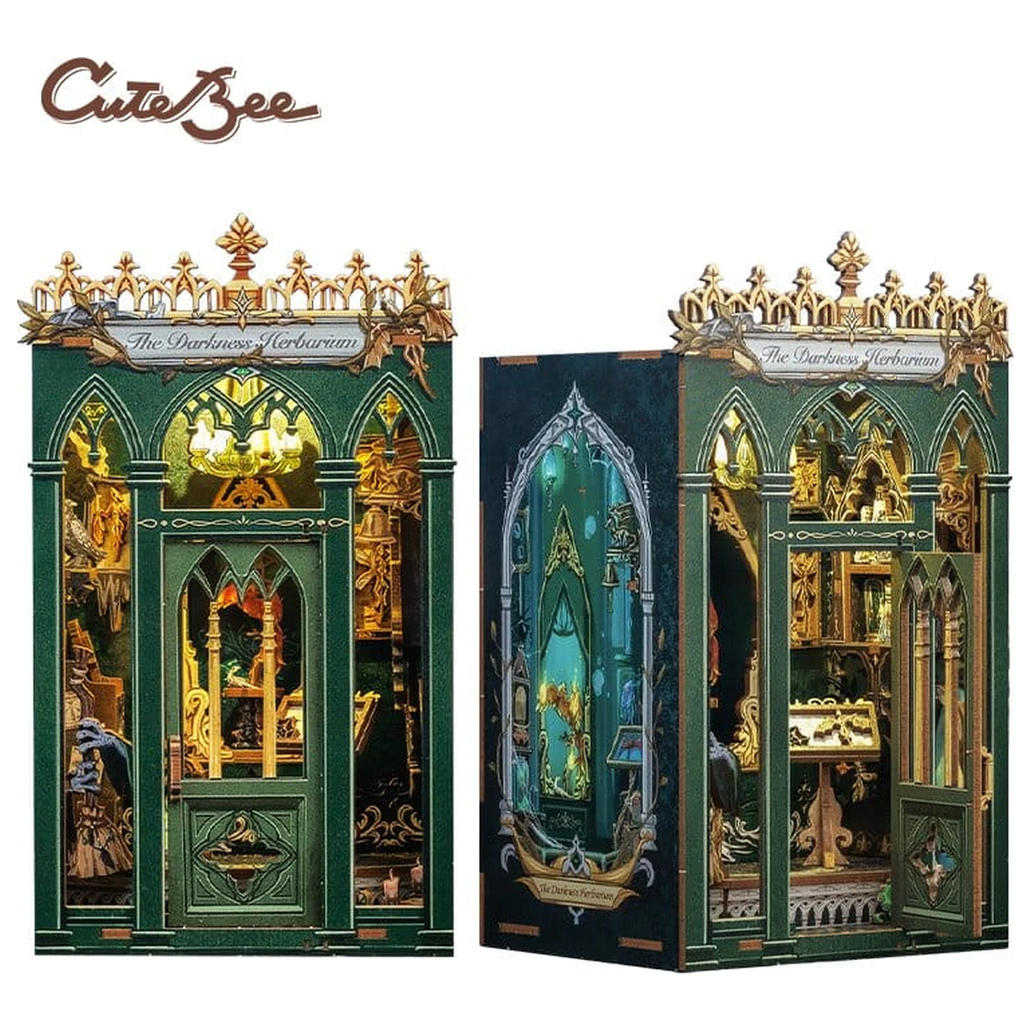 Book Nook The Darkness Herbarium 17 x 12 cm produktová fotografia