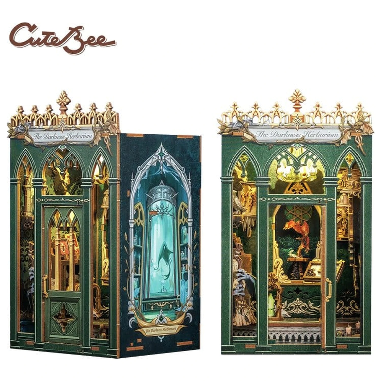 Book Nook The Darkness Herbarium 17 x 12 cm produktová fotografia