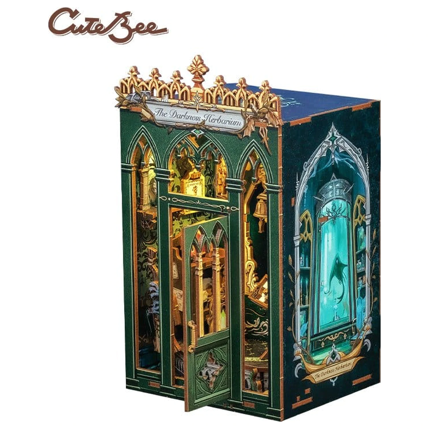 Book Nook The Darkness Herbarium 17 x 12 cm produktová fotografia