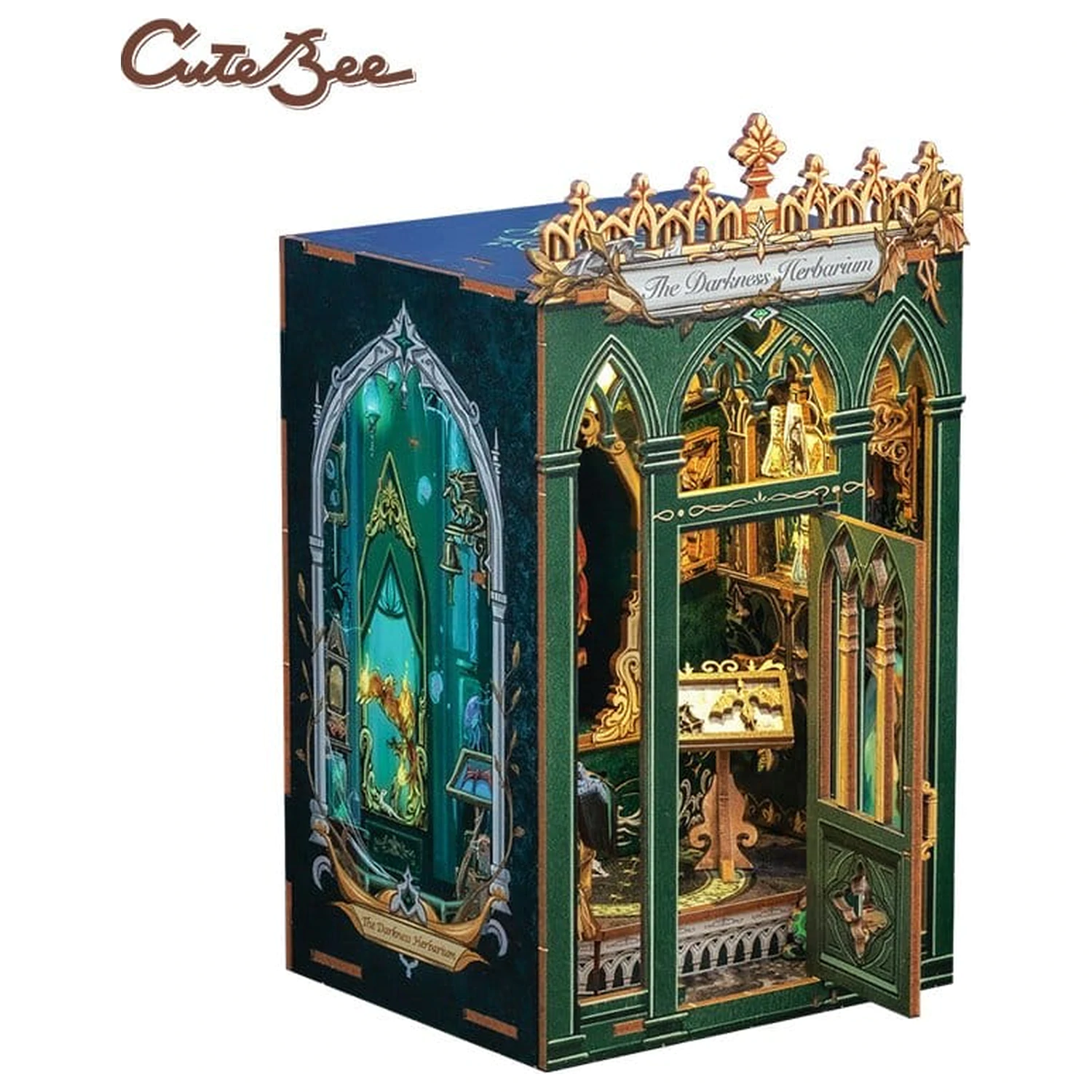 Book Nook The Darkness Herbarium 17 x 12 cm produktová fotografia