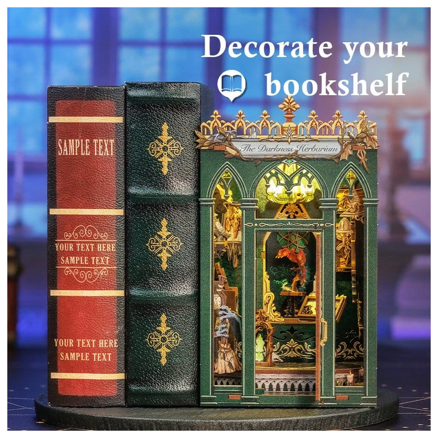 Book Nook The Darkness Herbarium 17 x 12 cm produktová fotografia