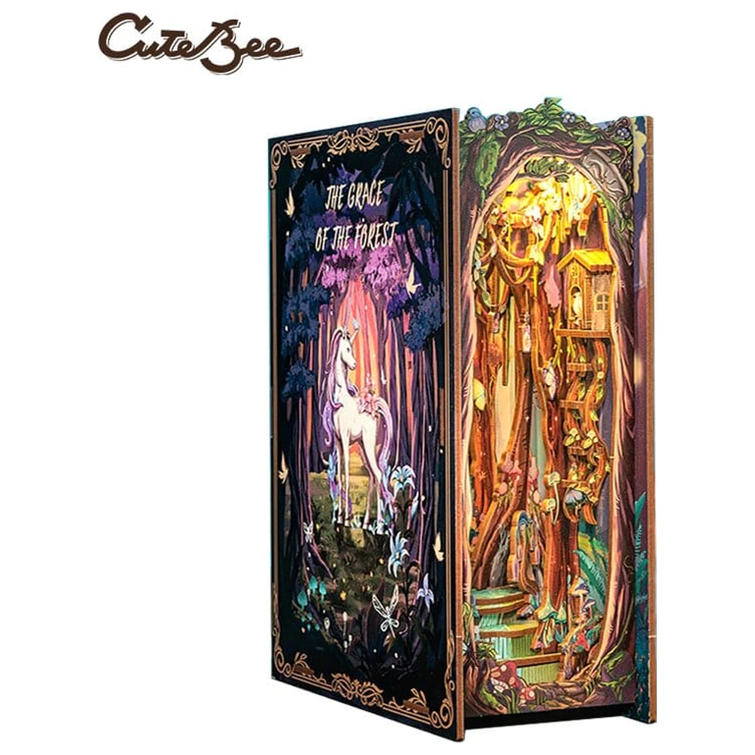 Book Nook The Grace of Forest 22 x 8 cm produktová fotografia