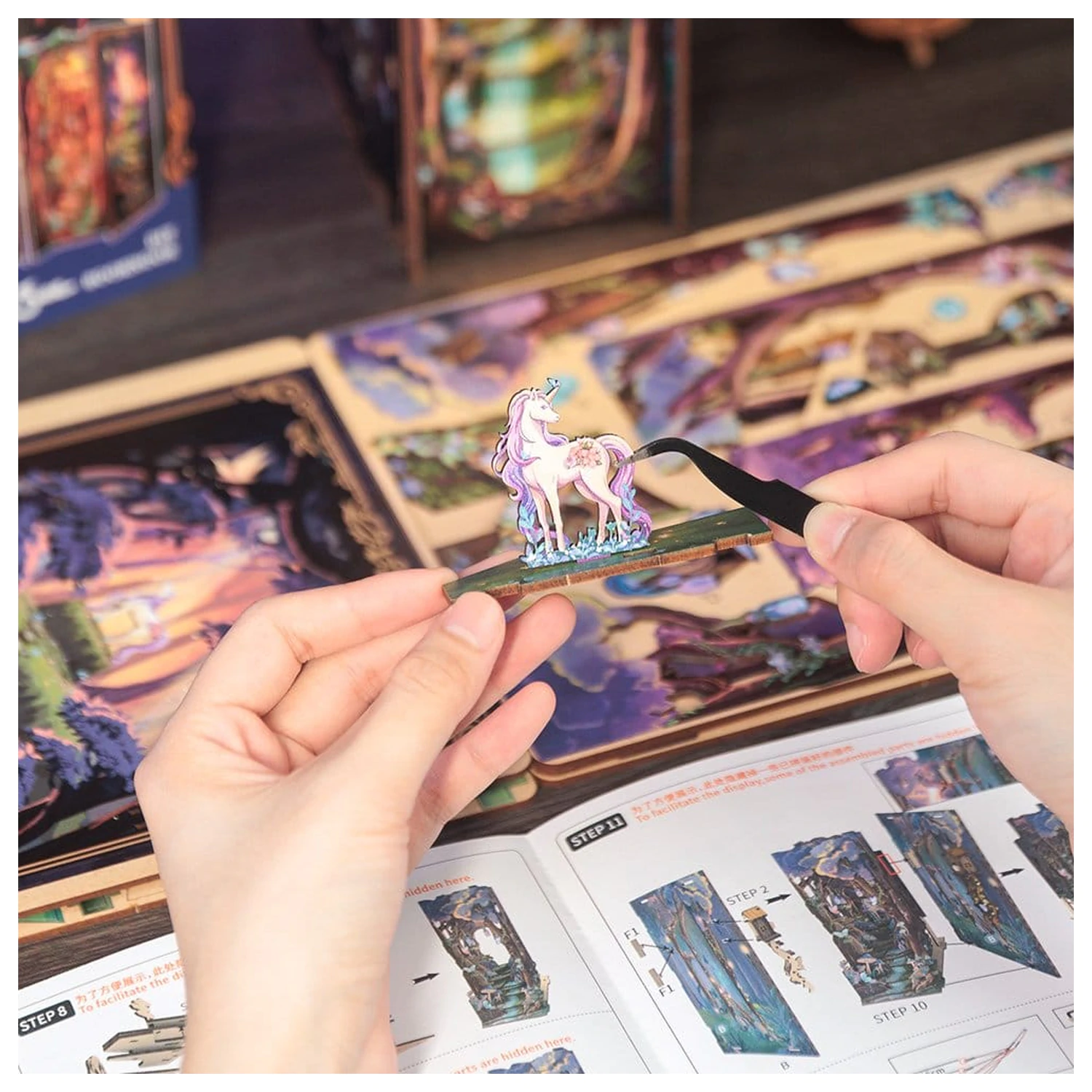 Book Nook The Grace of Forest 22 x 8 cm produktová fotografia