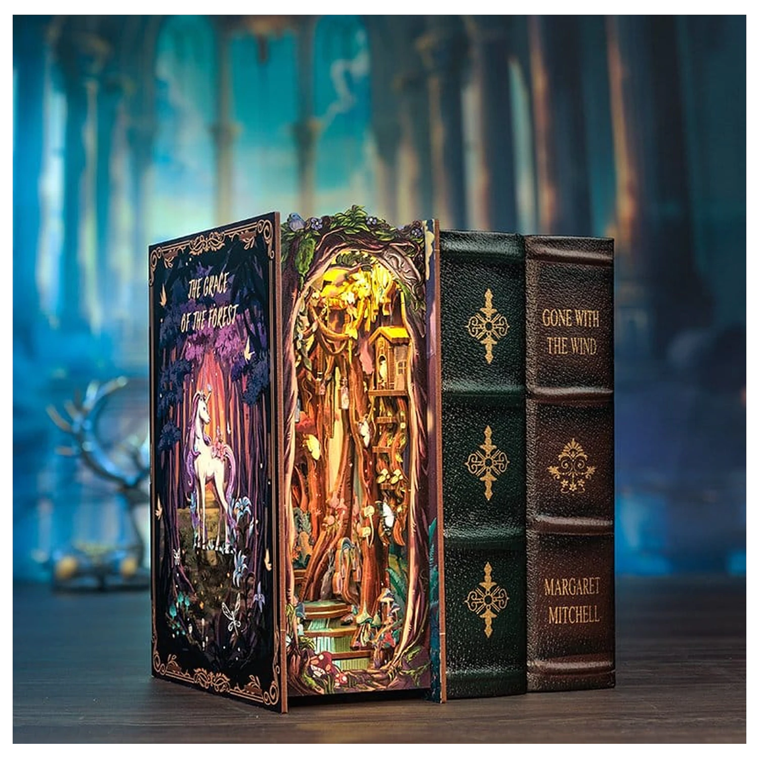 Book Nook The Grace of Forest 22 x 8 cm produktová fotografia