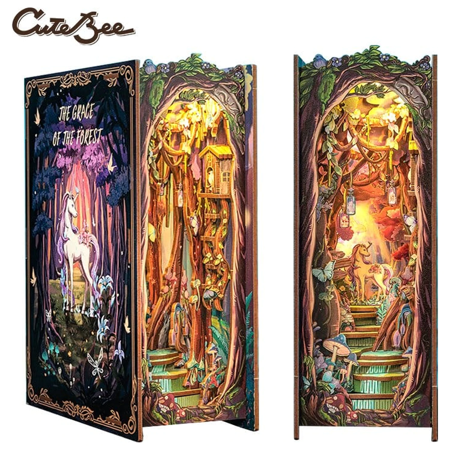 Book Nook The Grace of Forest 22 x 8 cm produktová fotografia