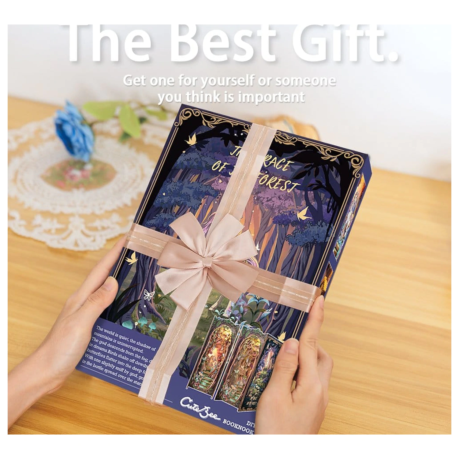 Book Nook The Grace of Forest 22 x 8 cm produktová fotografia