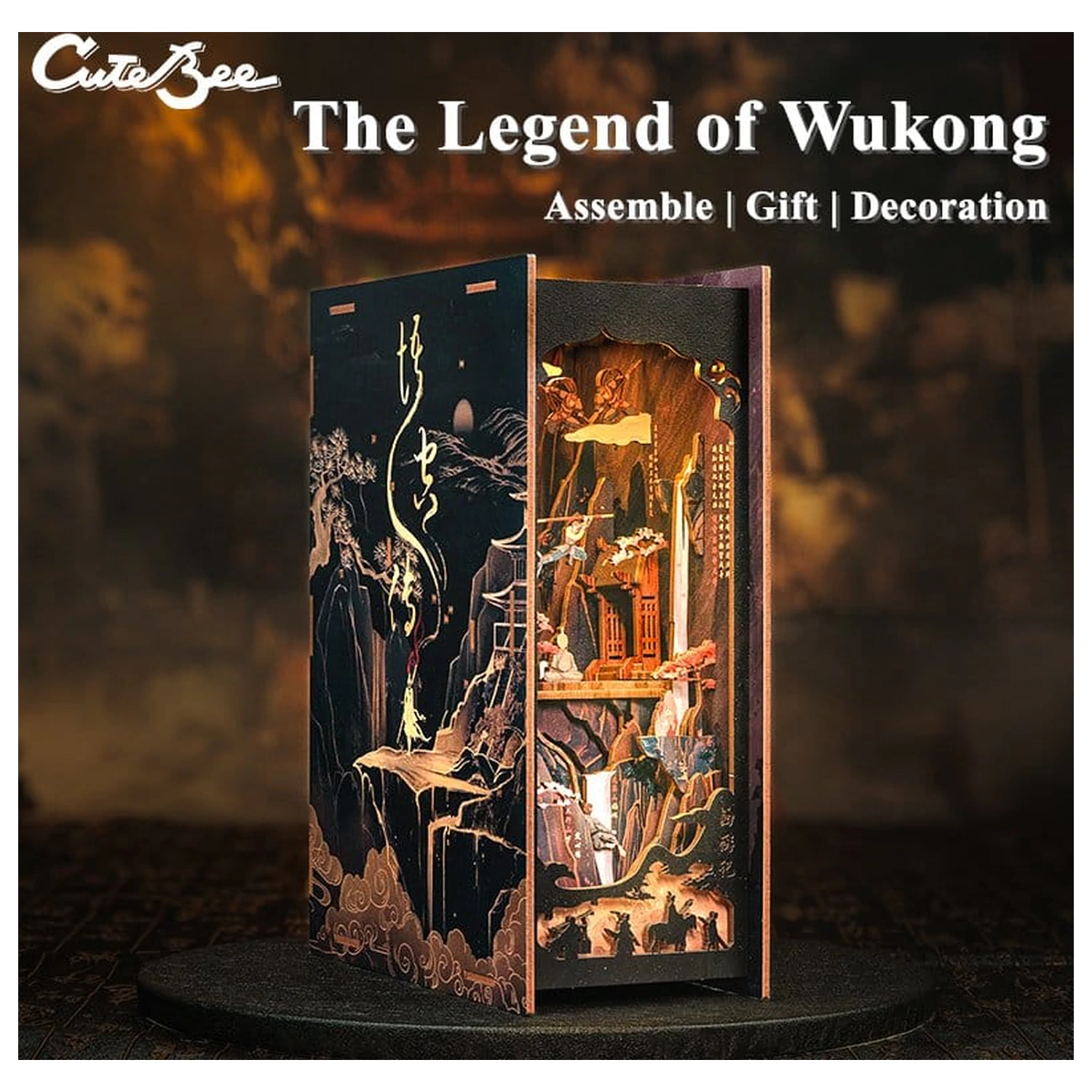Book Nook The Legend of Wukong 22 x 8 cm produktová fotografia