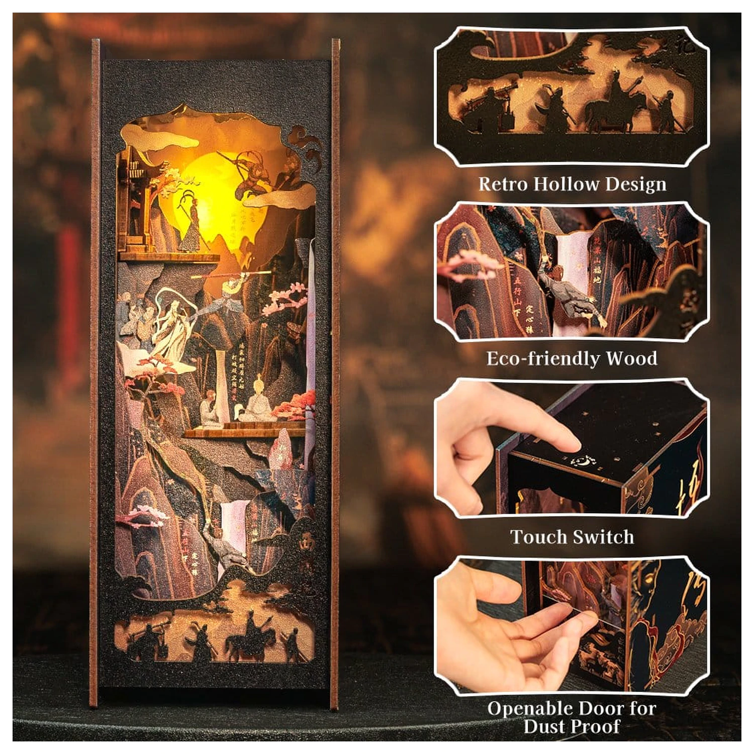 Book Nook The Legend of Wukong 22 x 8 cm produktová fotografia