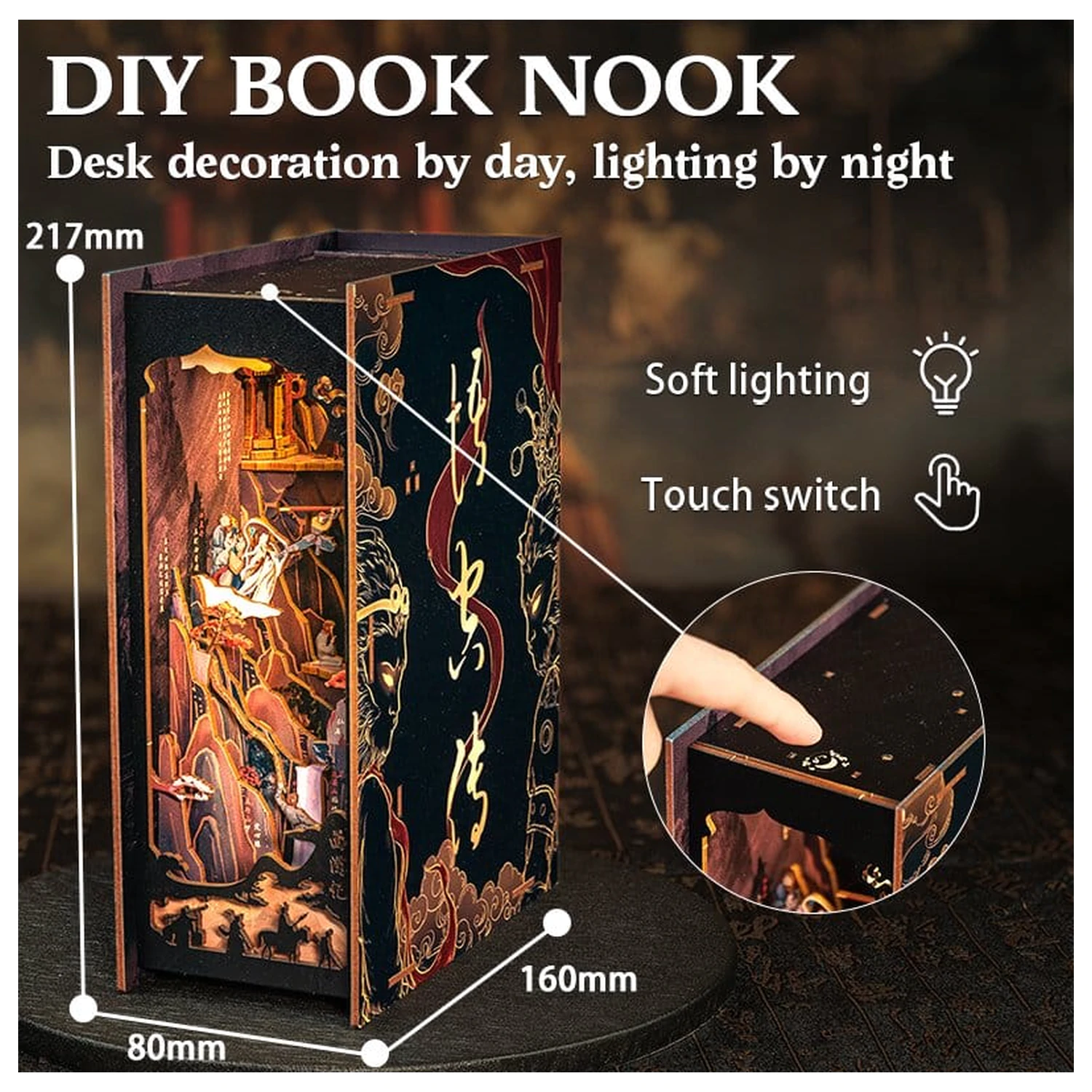 Book Nook The Legend of Wukong 22 x 8 cm produktová fotografia