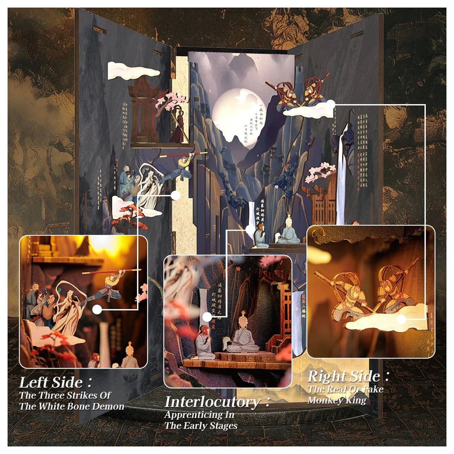 Book Nook The Legend of Wukong 22 x 8 cm produktová fotografia