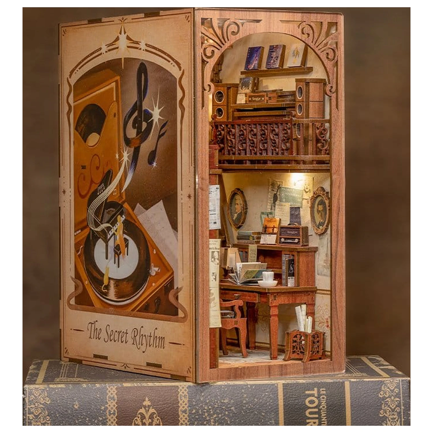 Book Nook The Secret Rhythm 23 x 11 cm produktová fotografia