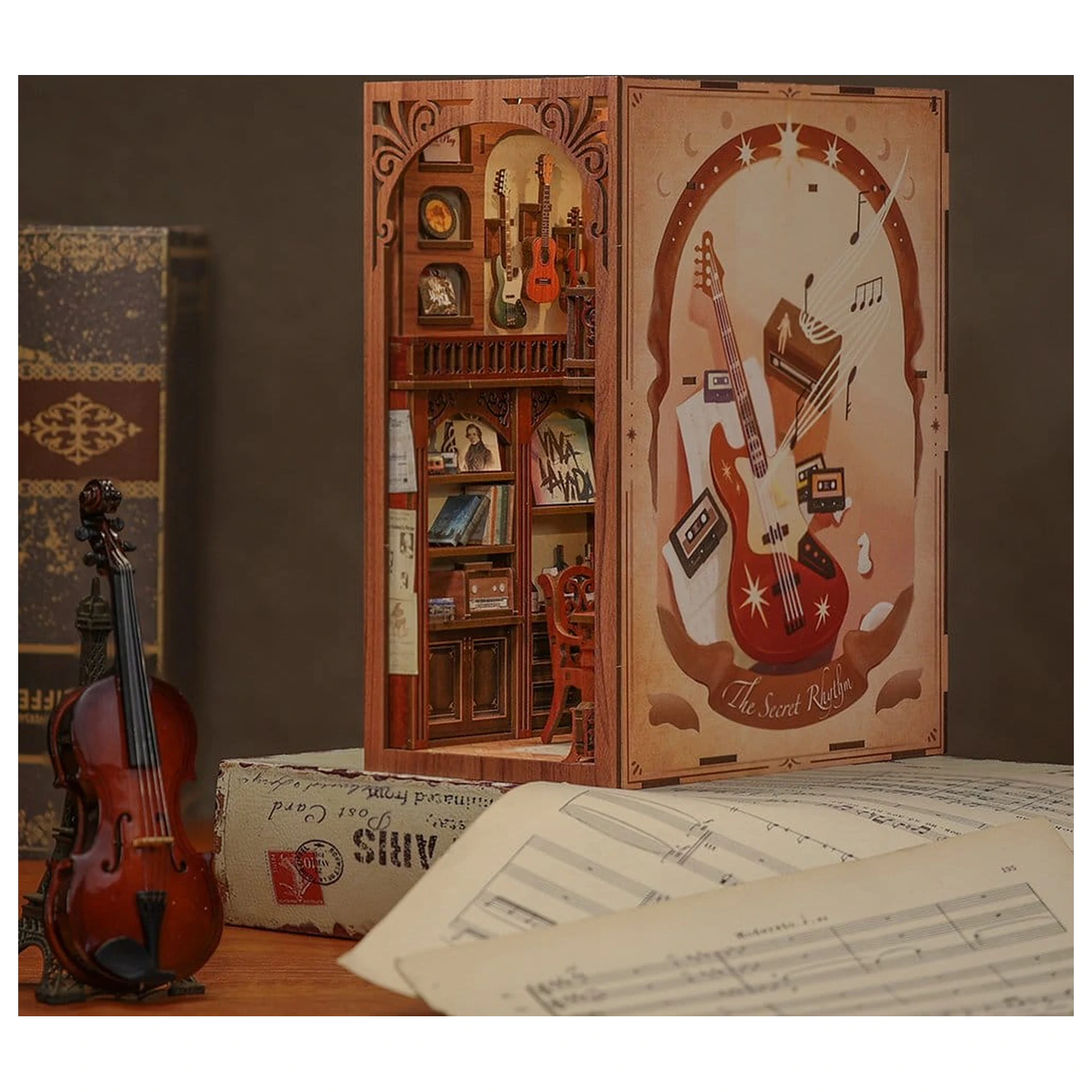 Book Nook The Secret Rhythm 23 x 11 cm produktová fotografia