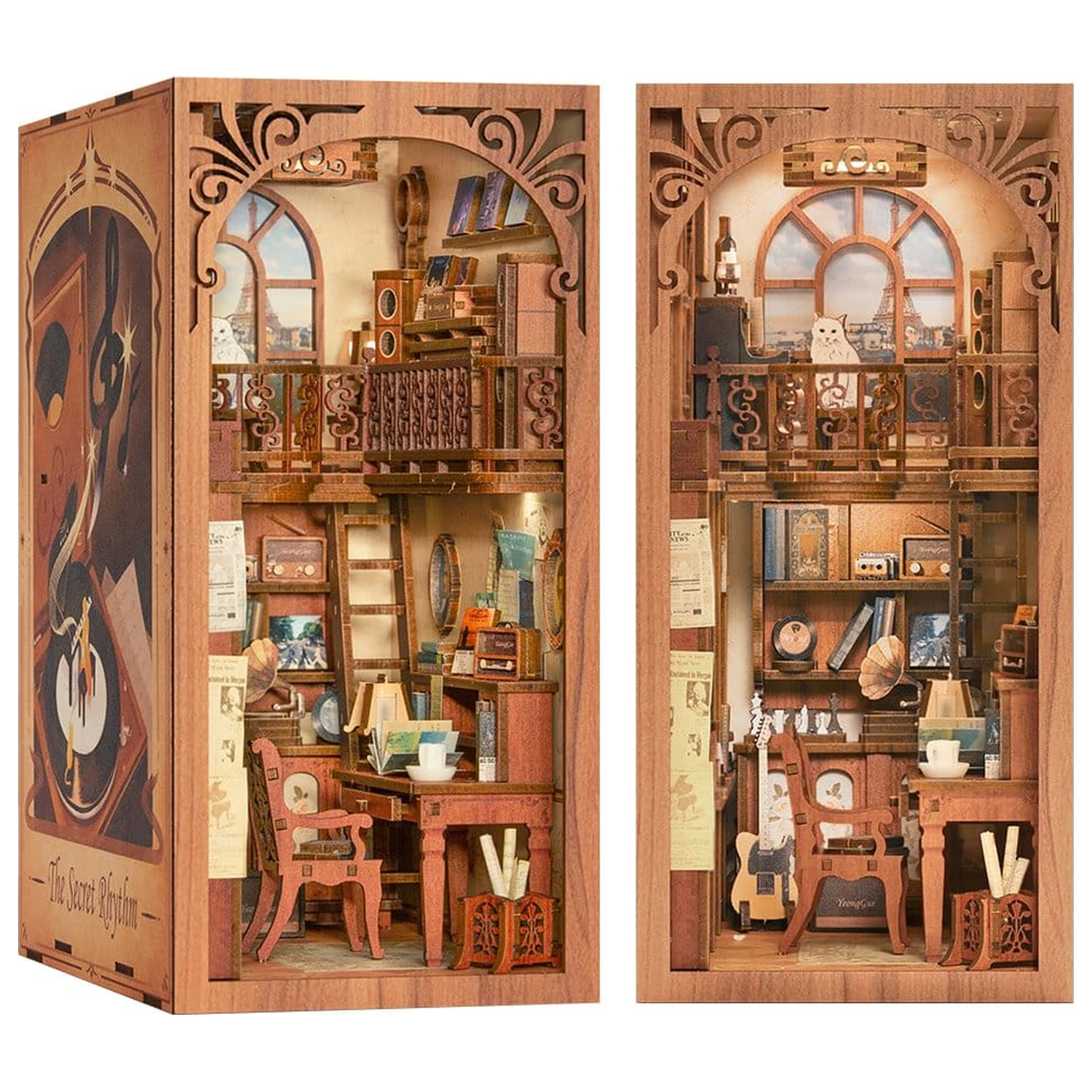 Book Nook The Secret Rhythm 23 x 11 cm produktová fotografia