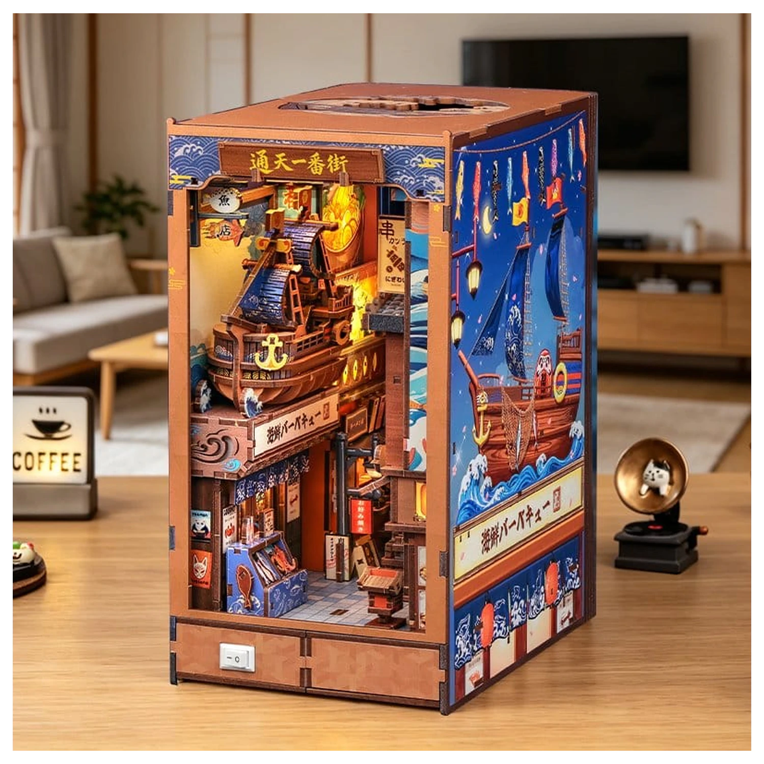 Book Nook Tsutenkaku Ichiban Street 23 x 12 cm produktová fotografia