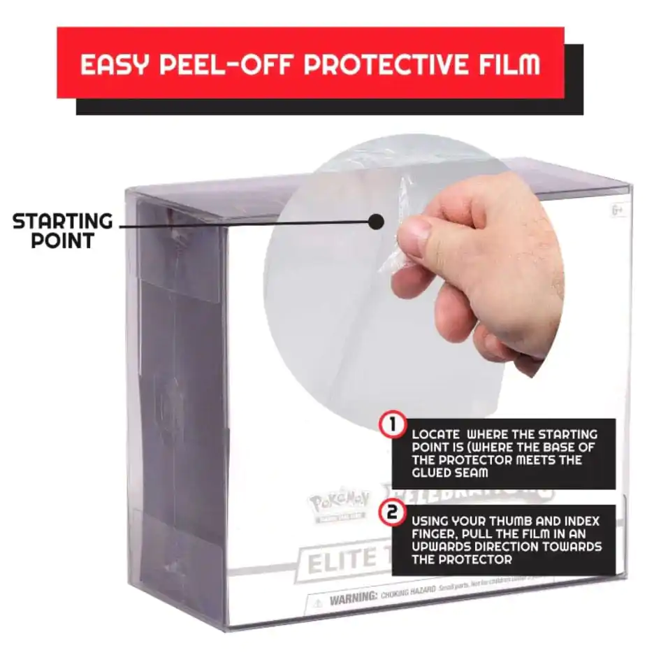 PET Ochrany 5-Pack pre Booster Boxy / Elite Trainer Boxy Ver. 2 produktová fotografia