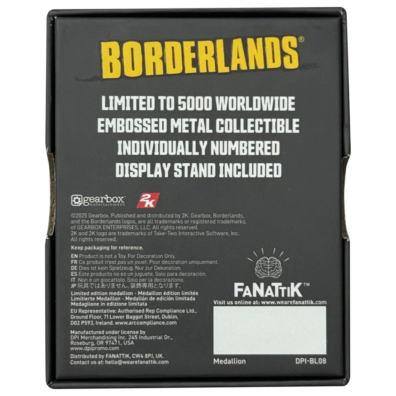 Borderlands Replika 1/1 Bandit Maska produktová fotografia