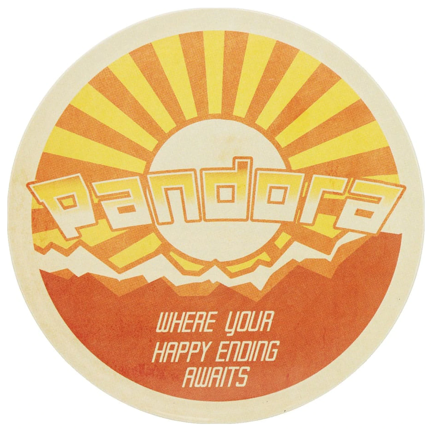 Borderlands Podložky pod pohár (4 kusy) produktová fotografia