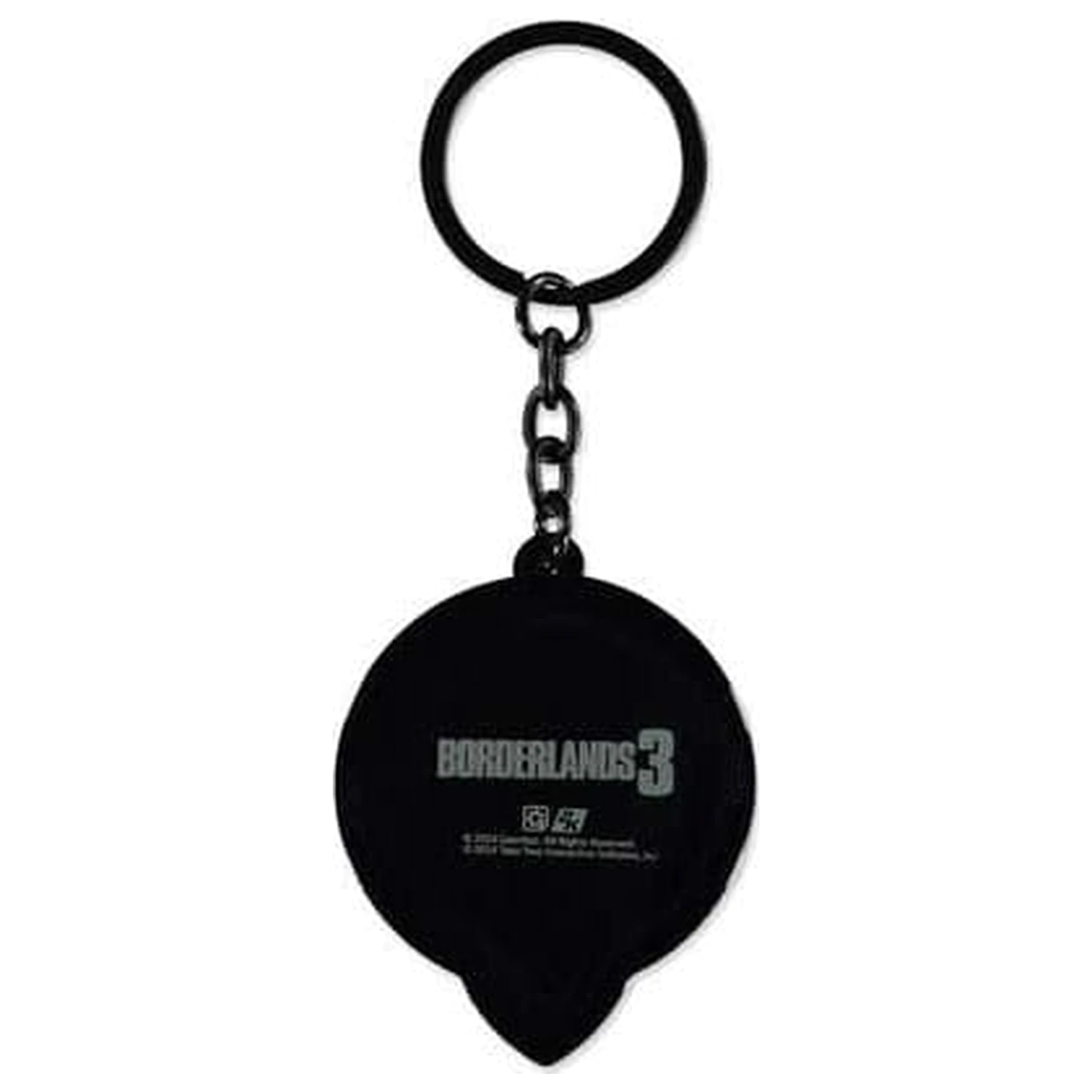 Borderlands 4 gumová kľúčenka Pochita Psycho produktová fotografia
