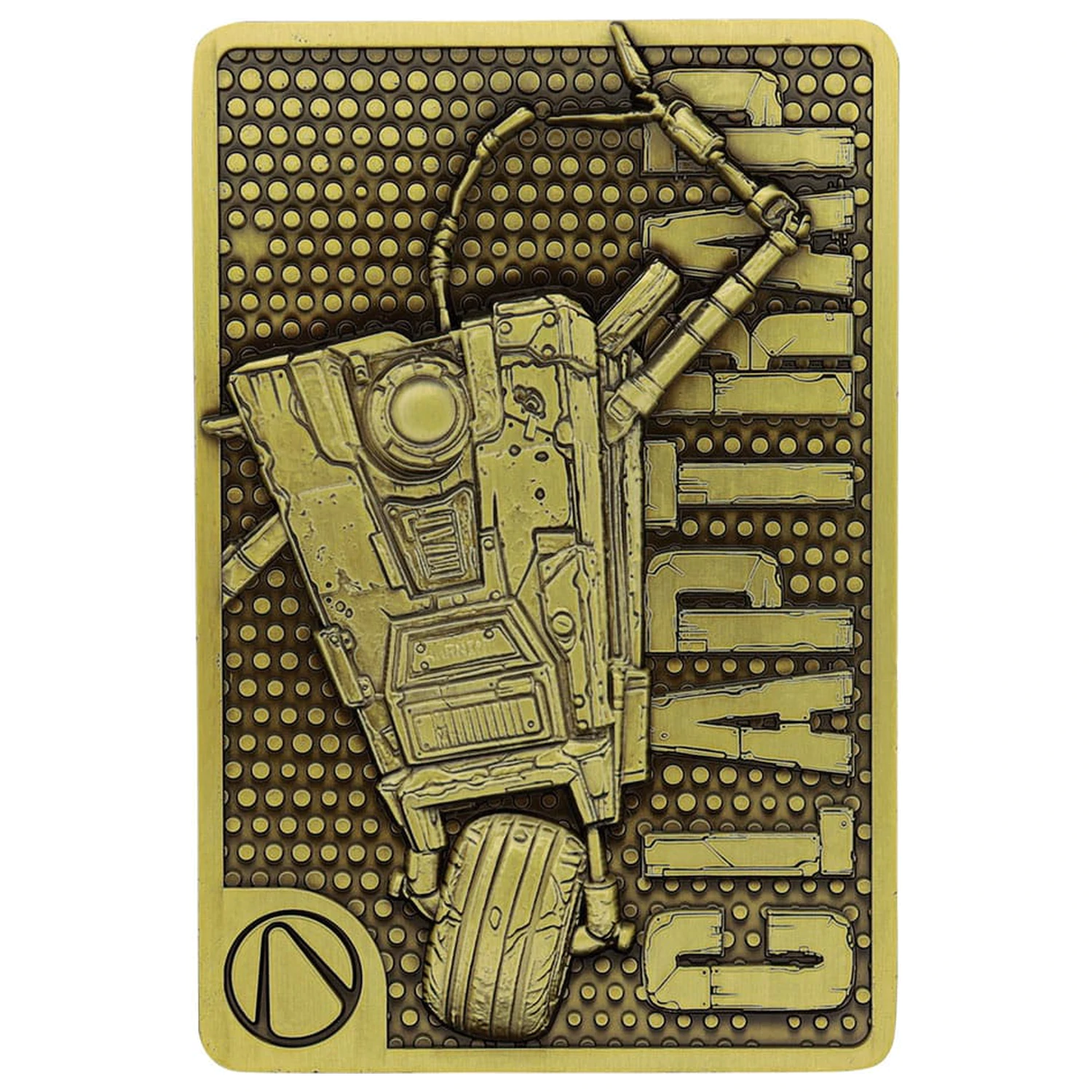 Borderlands zliatok Claptrap limitovaná edícia produktová fotografia