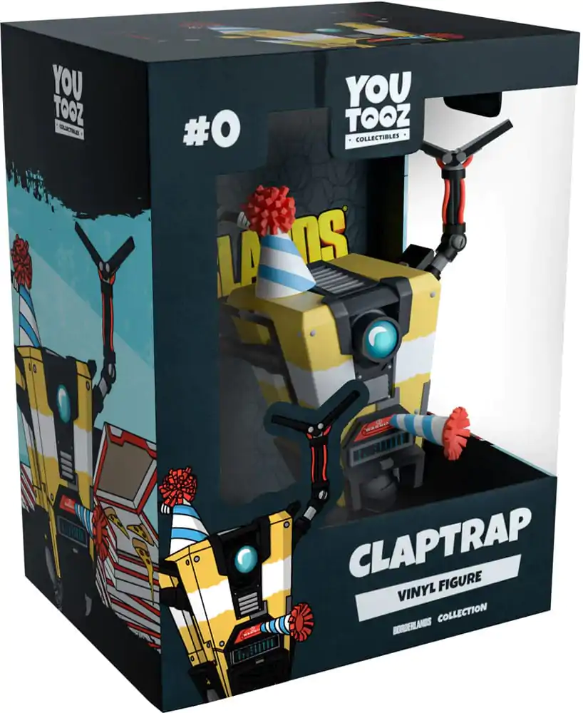 Borderlands Vinylová Figúrka Claptrap 12 cm produktová fotografia