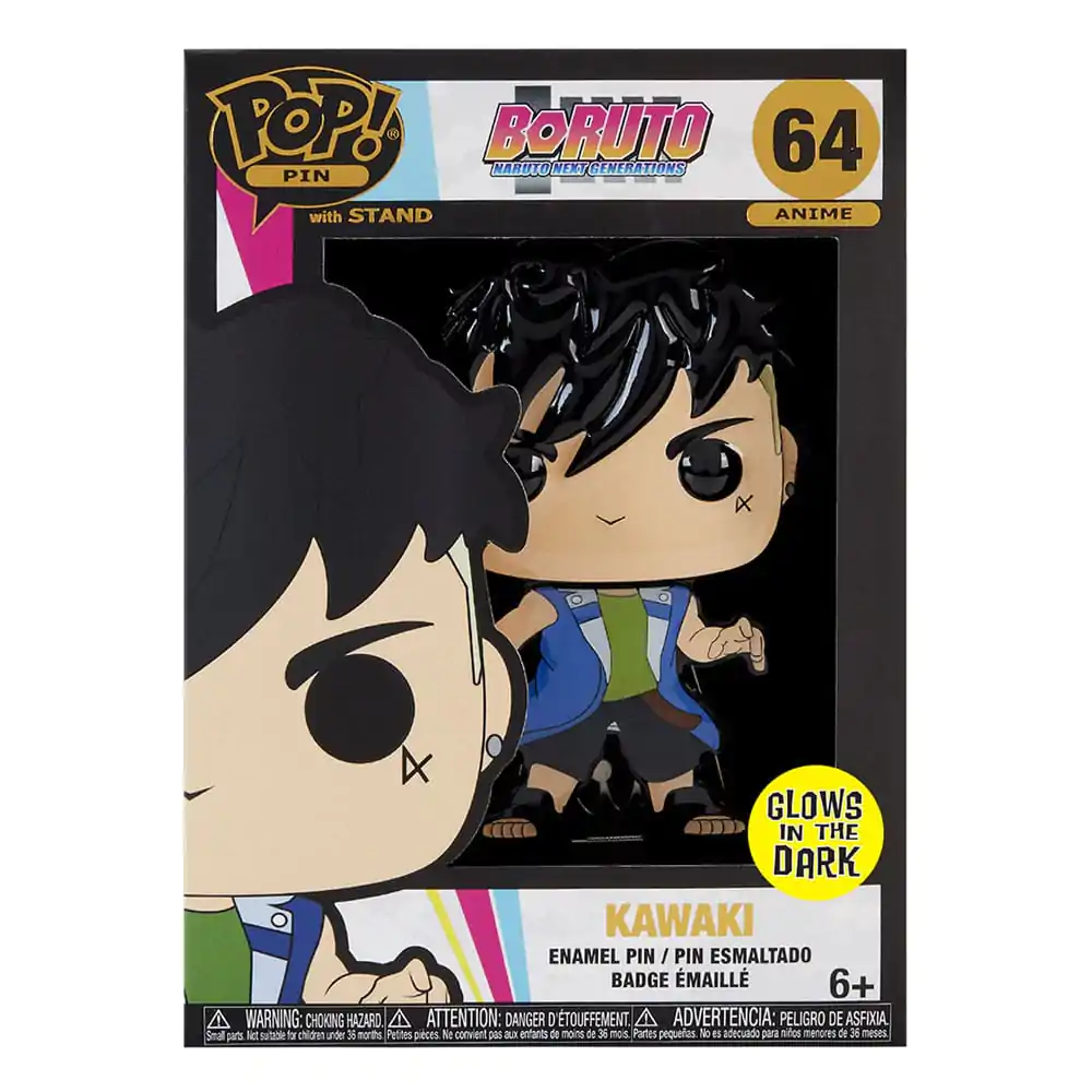 Boruto: Naruto Next Generations Loungefly Funko POP! Smaltový Pin Kawaki 10 cm termékfotó