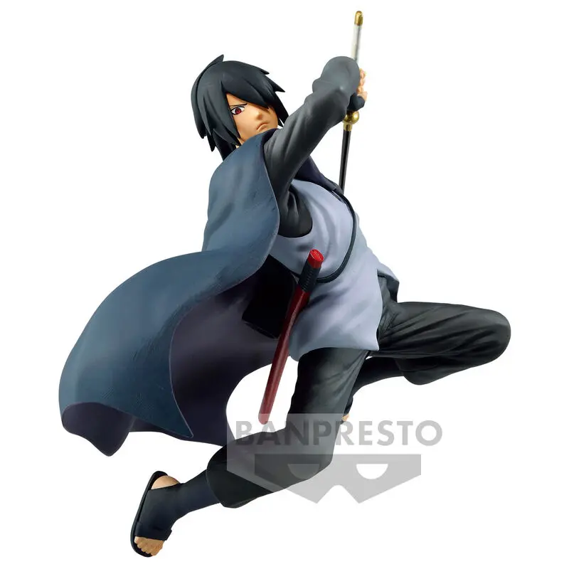 Boruto Naruto Next Generations Vibration Stars Uchiha Sasuke figúrka 14 cm termékfotó