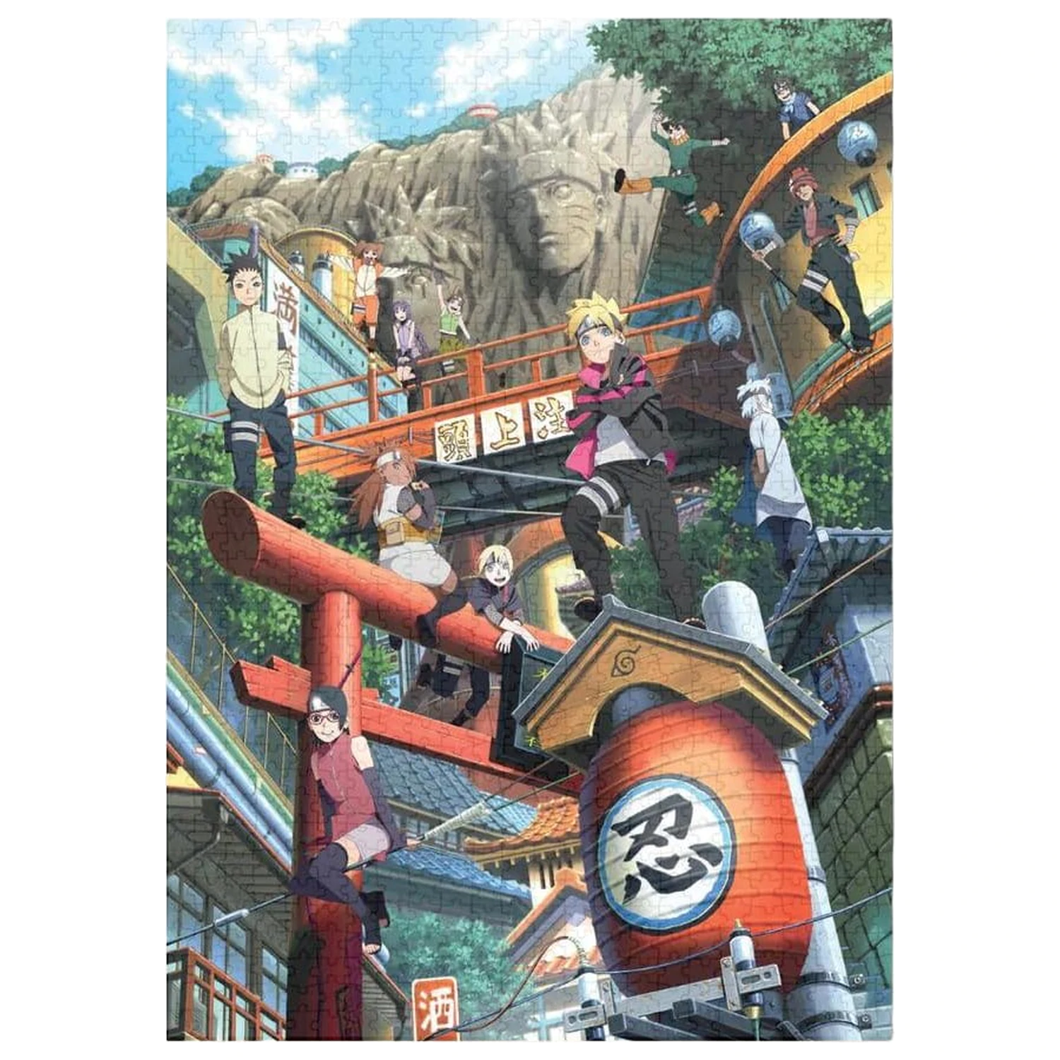 Boruto puzzle (1000 kusov) produktová fotografia