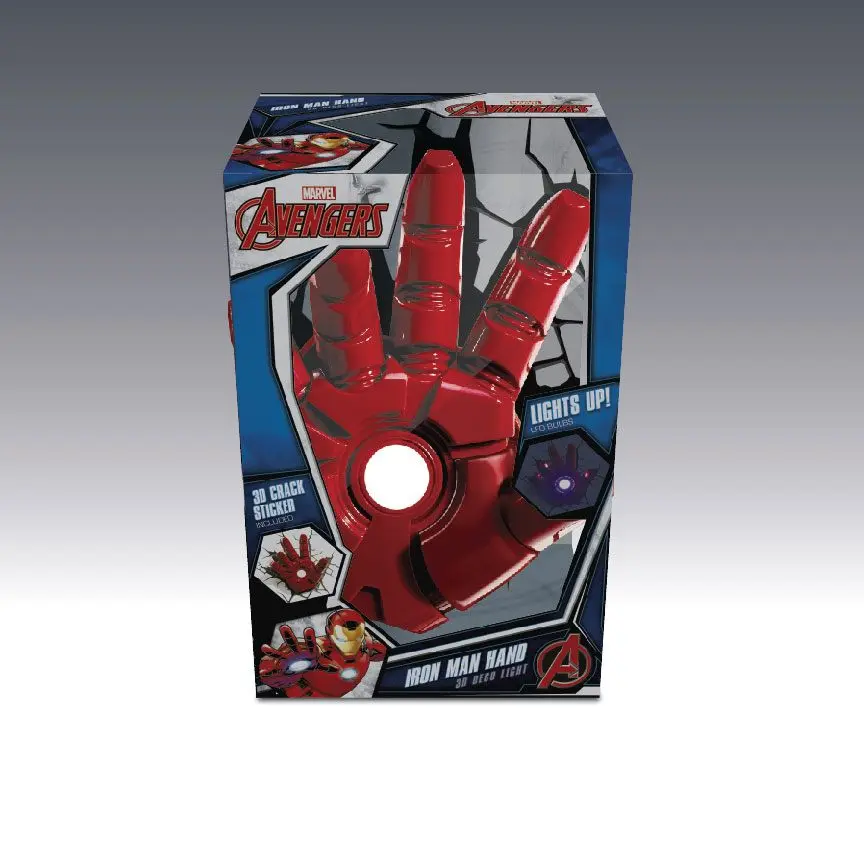 Avengers 3D LED Light Iron Man Hand termékfotó