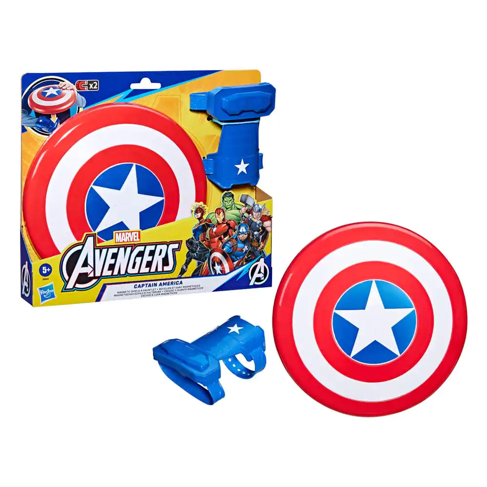 Avengers Roleplay Replica Captain America Magnetic Shield & Gauntlet termékfotó