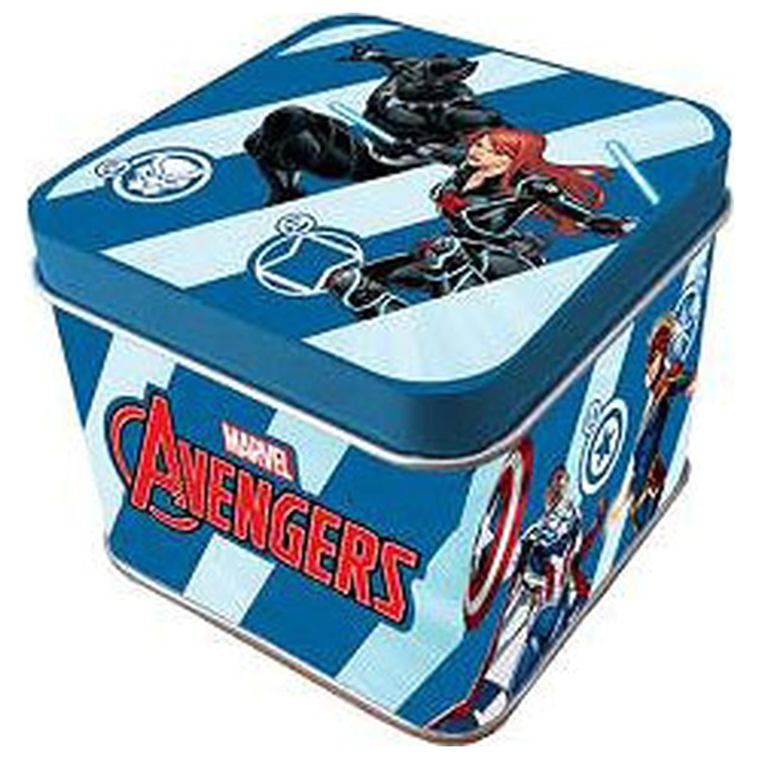 Avengers Black Mini kovová krabica 7,5 cm produktová fotografia