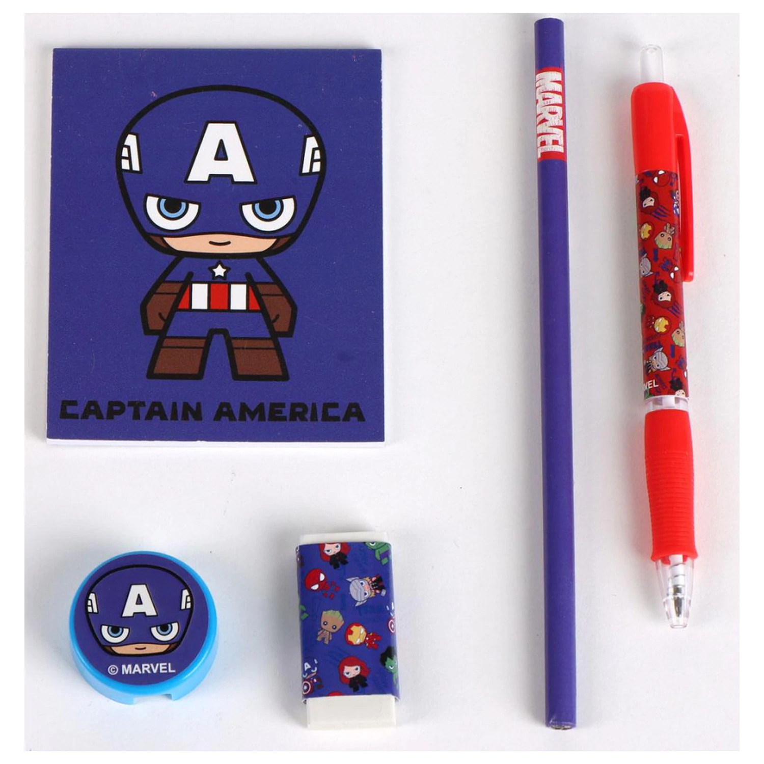 Avengers Captain America plyšové puzdro na ceruzky produktová fotografia