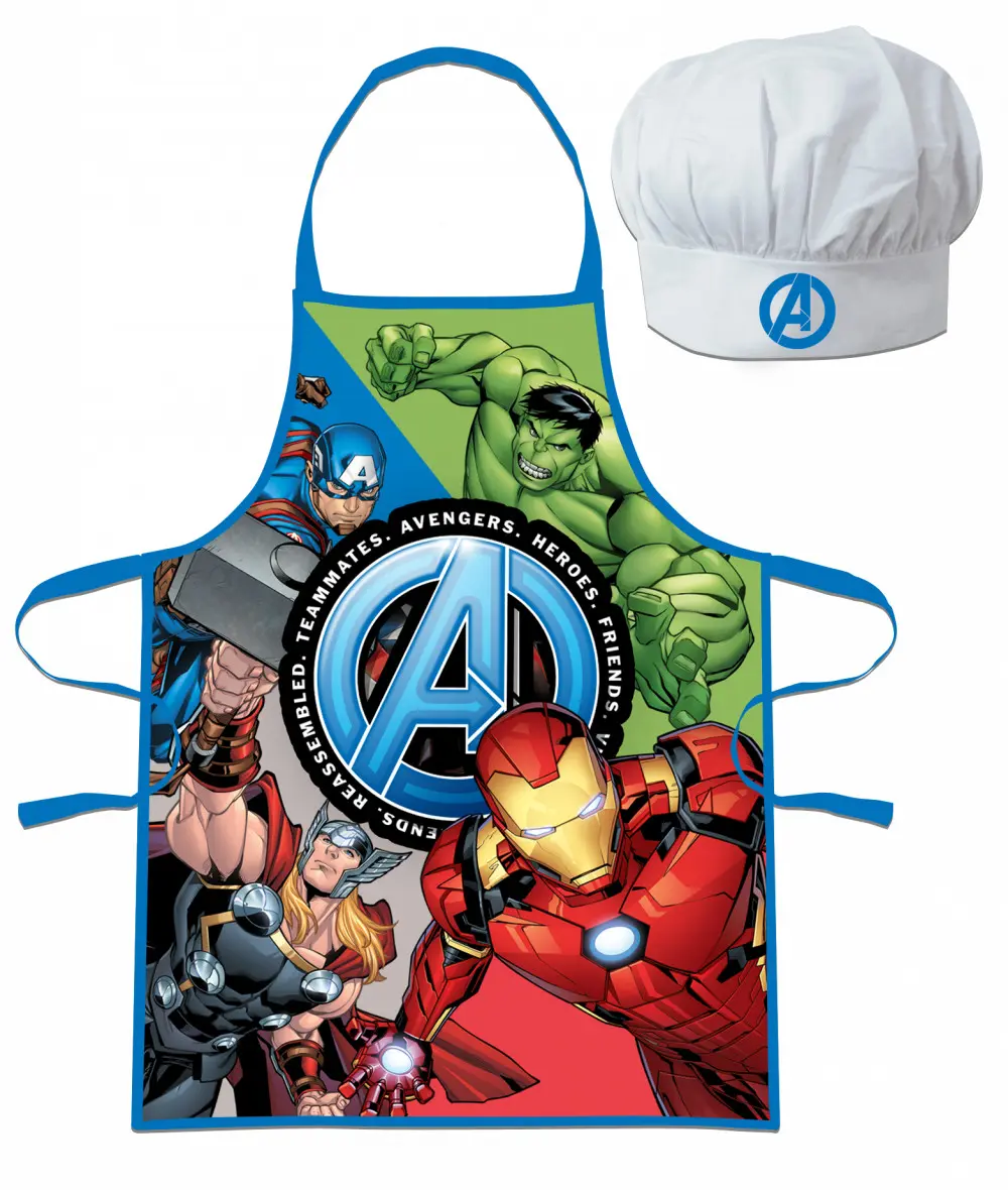 Avengers Detská Zástera 2-dielna Súprava produktová fotografia