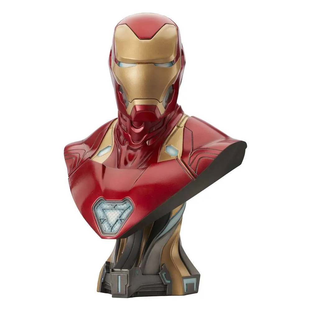 Avengers: Infinity War Legends in 3D Busta 1/2 Iron Man MK50 25 cm produktová fotografia