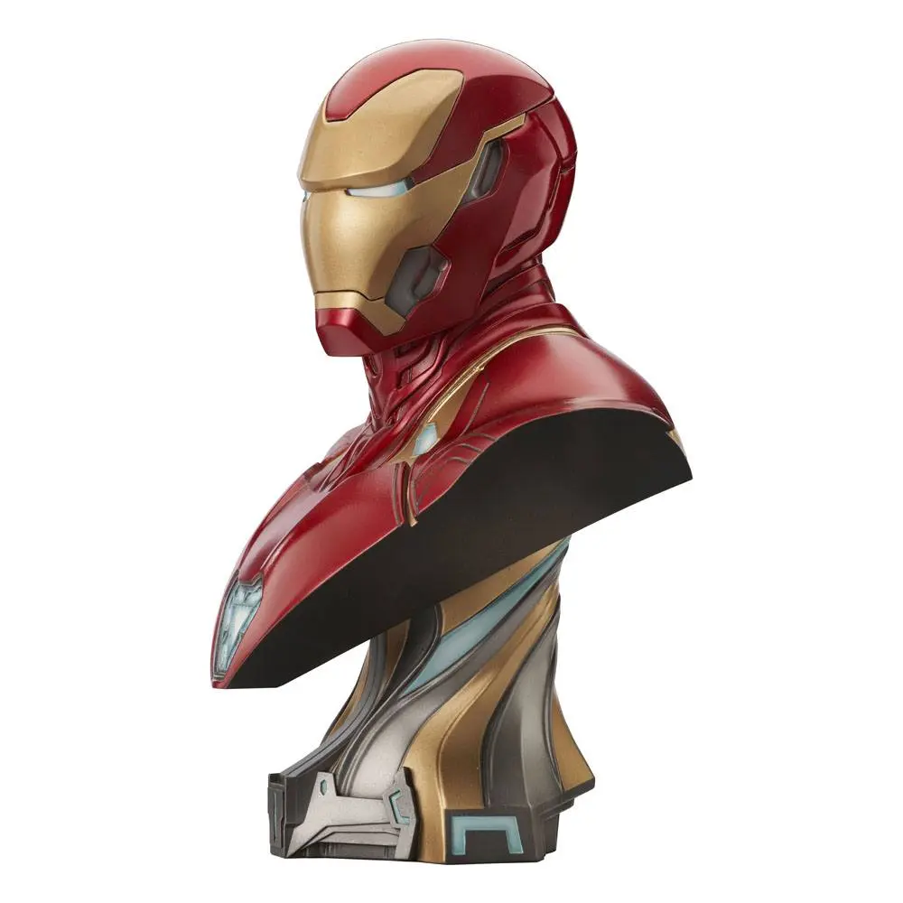 Avengers: Infinity War Legends in 3D Busta 1/2 Iron Man MK50 25 cm produktová fotografia