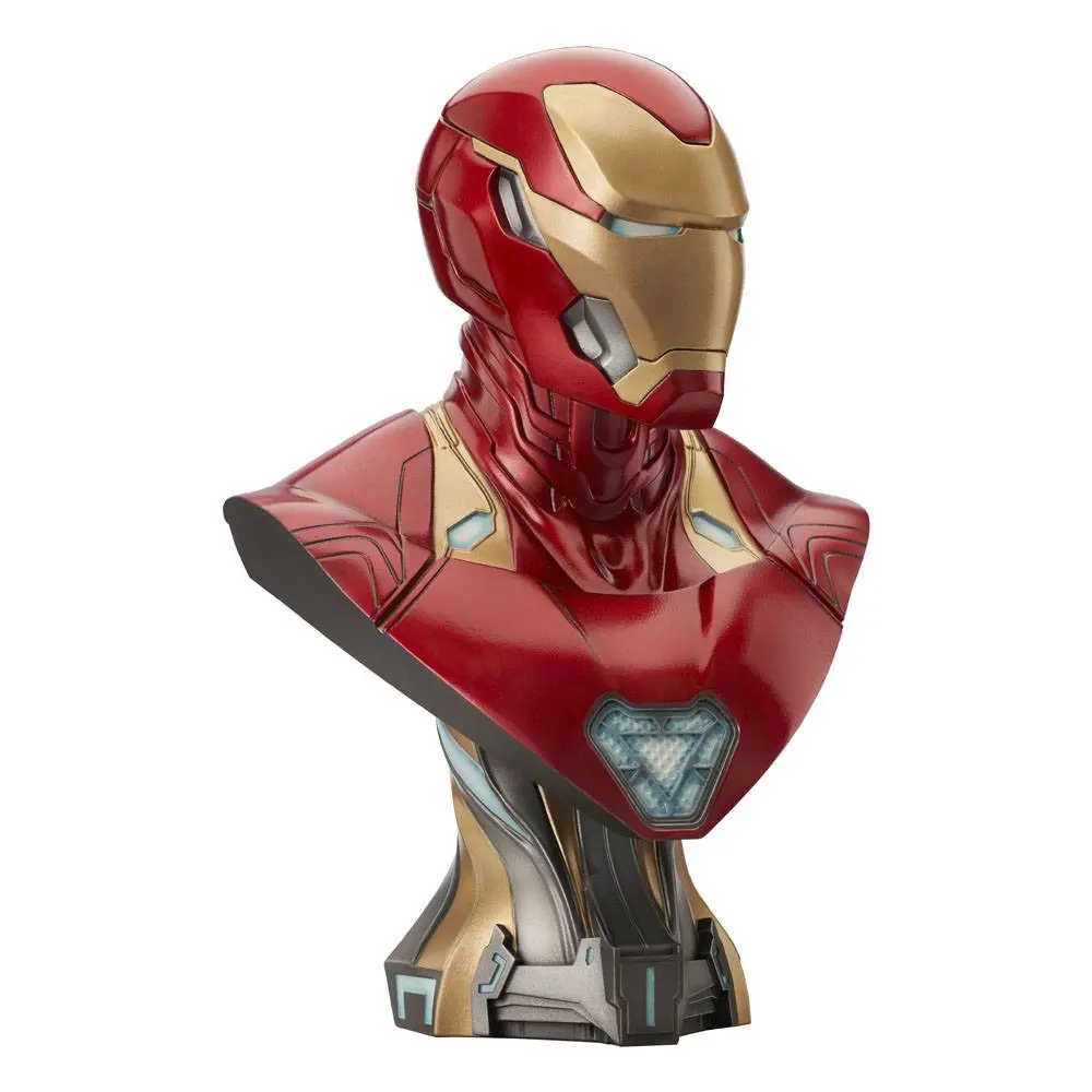 Avengers: Infinity War Legends in 3D Busta 1/2 Iron Man MK50 25 cm produktová fotografia