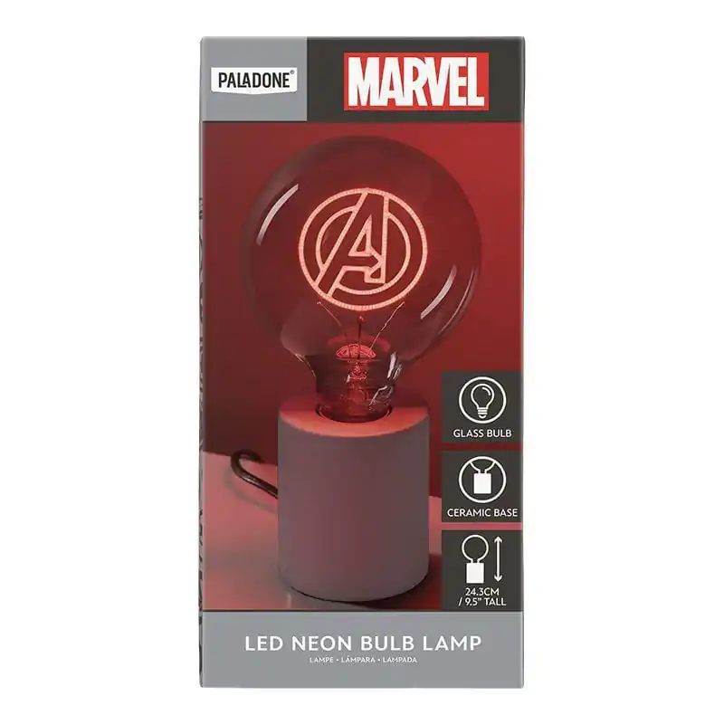 Avengers Neónová LED žiarovka Logo produktová fotografia
