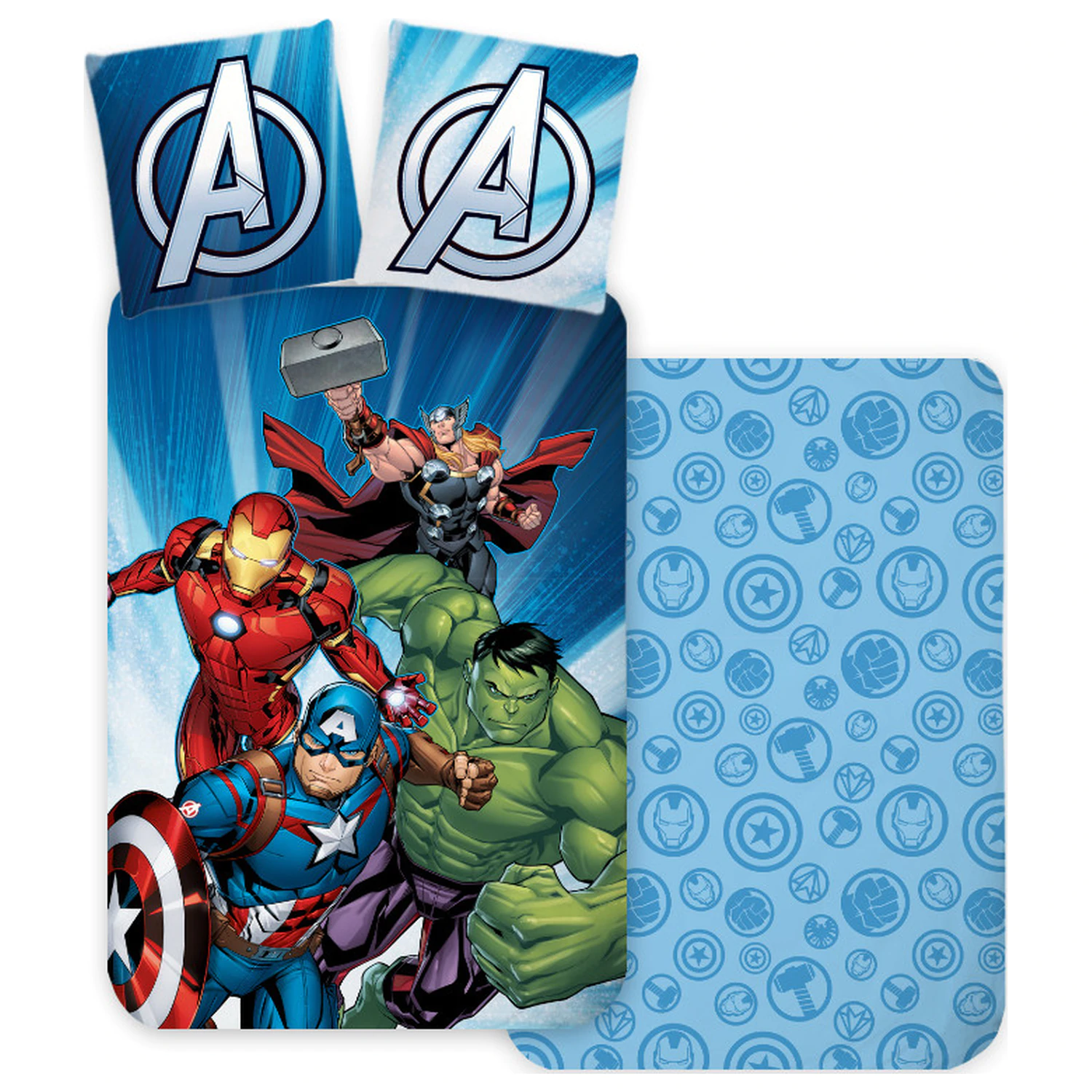 Avengers Power Strike Obliečka na perinu produktová fotografia